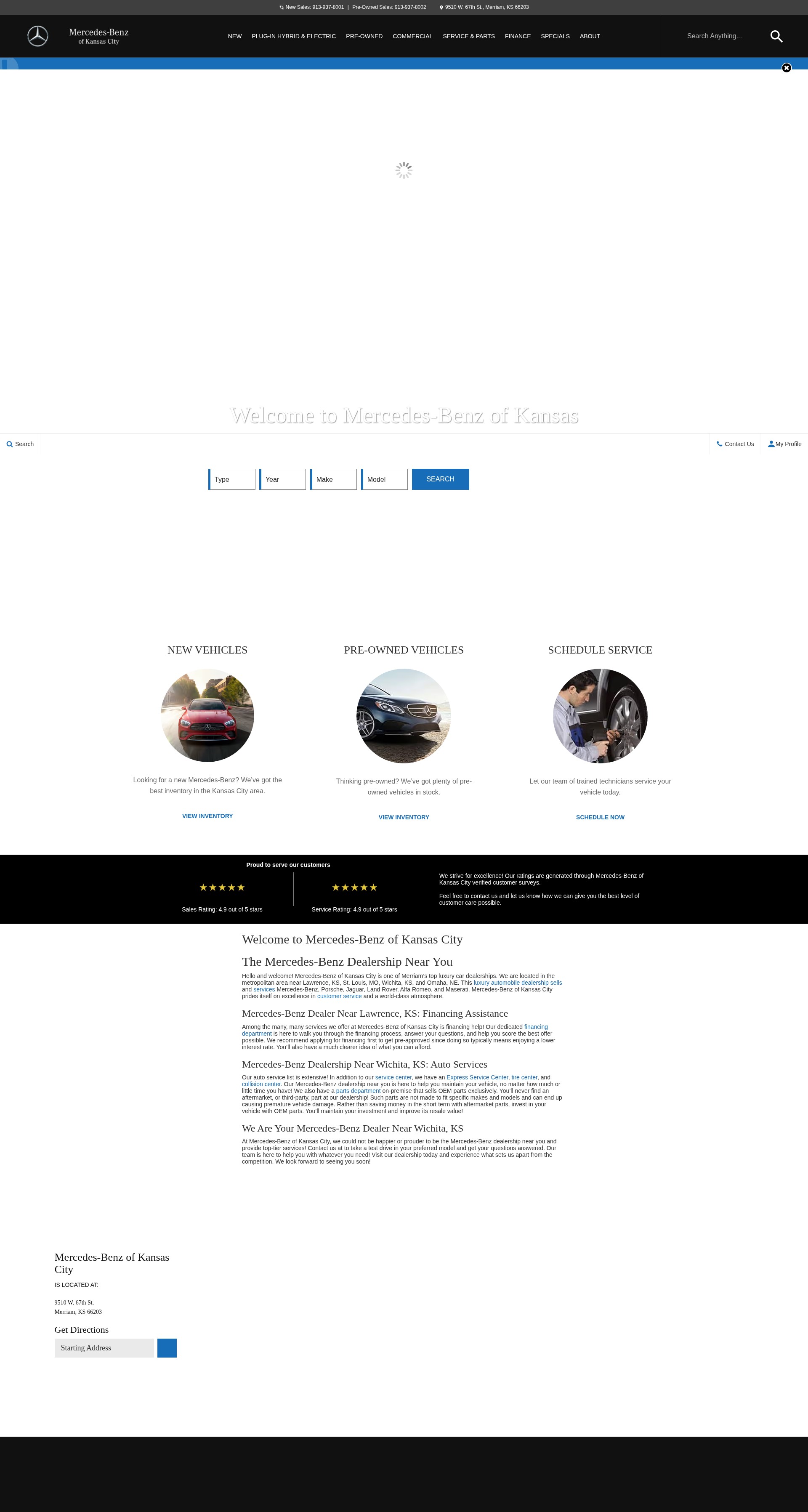 Screenshot of www.mbofkc.com