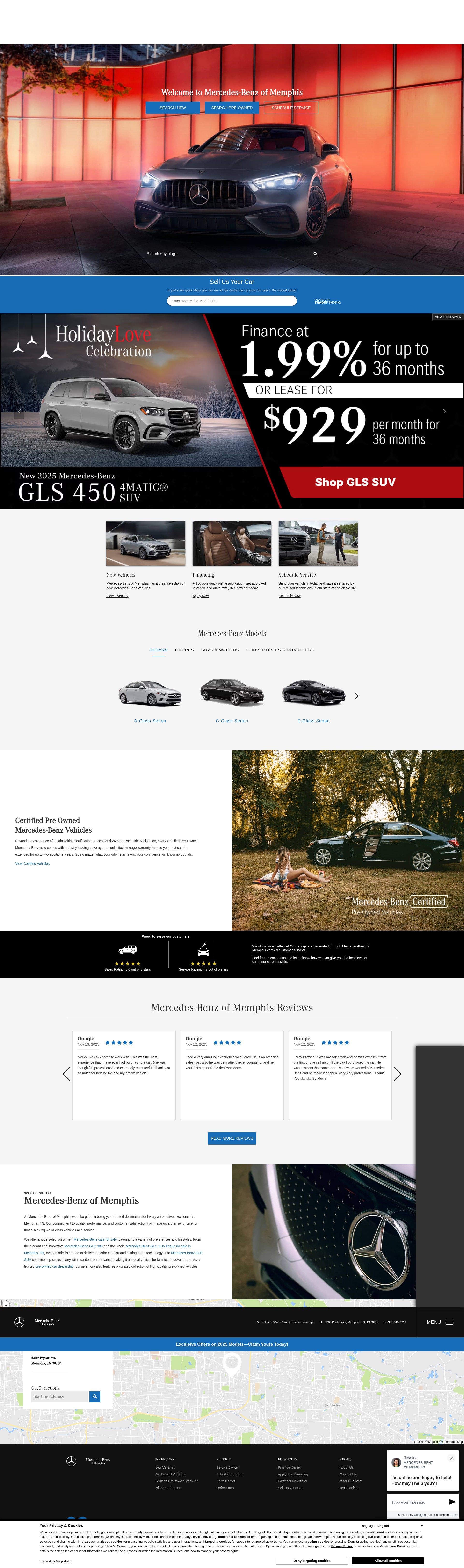 Screenshot of www.mbofmemphis.com