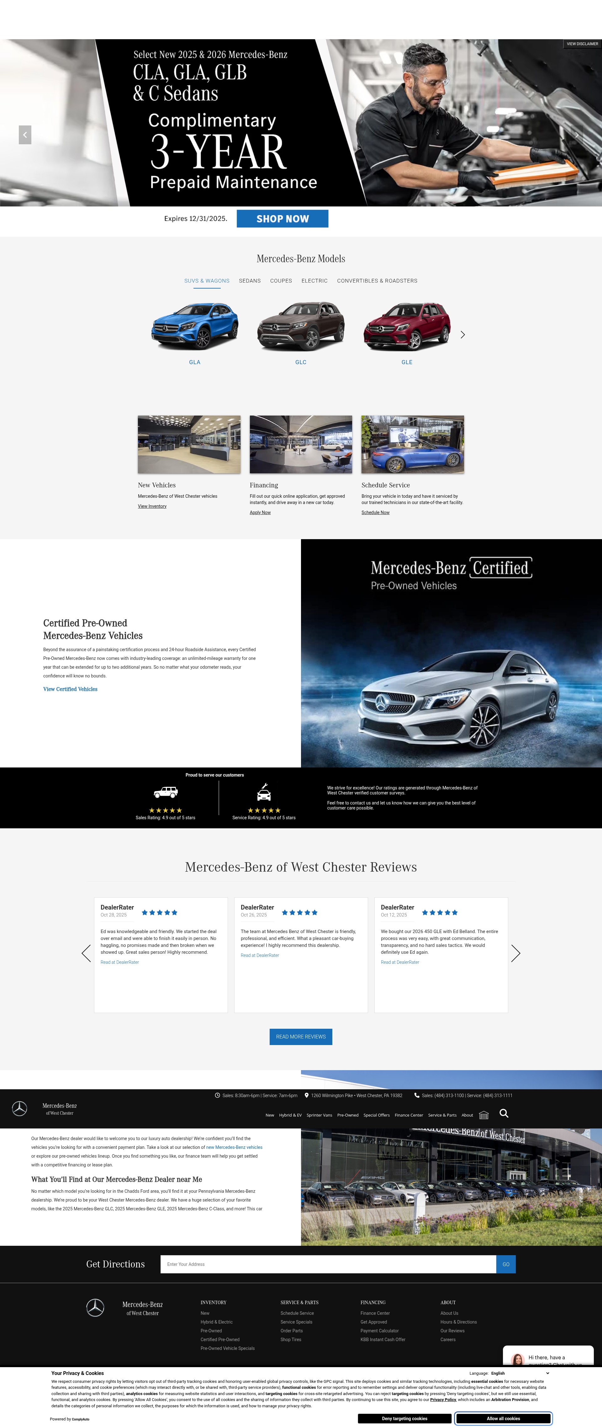 Screenshot of www.mbofwestchester.com