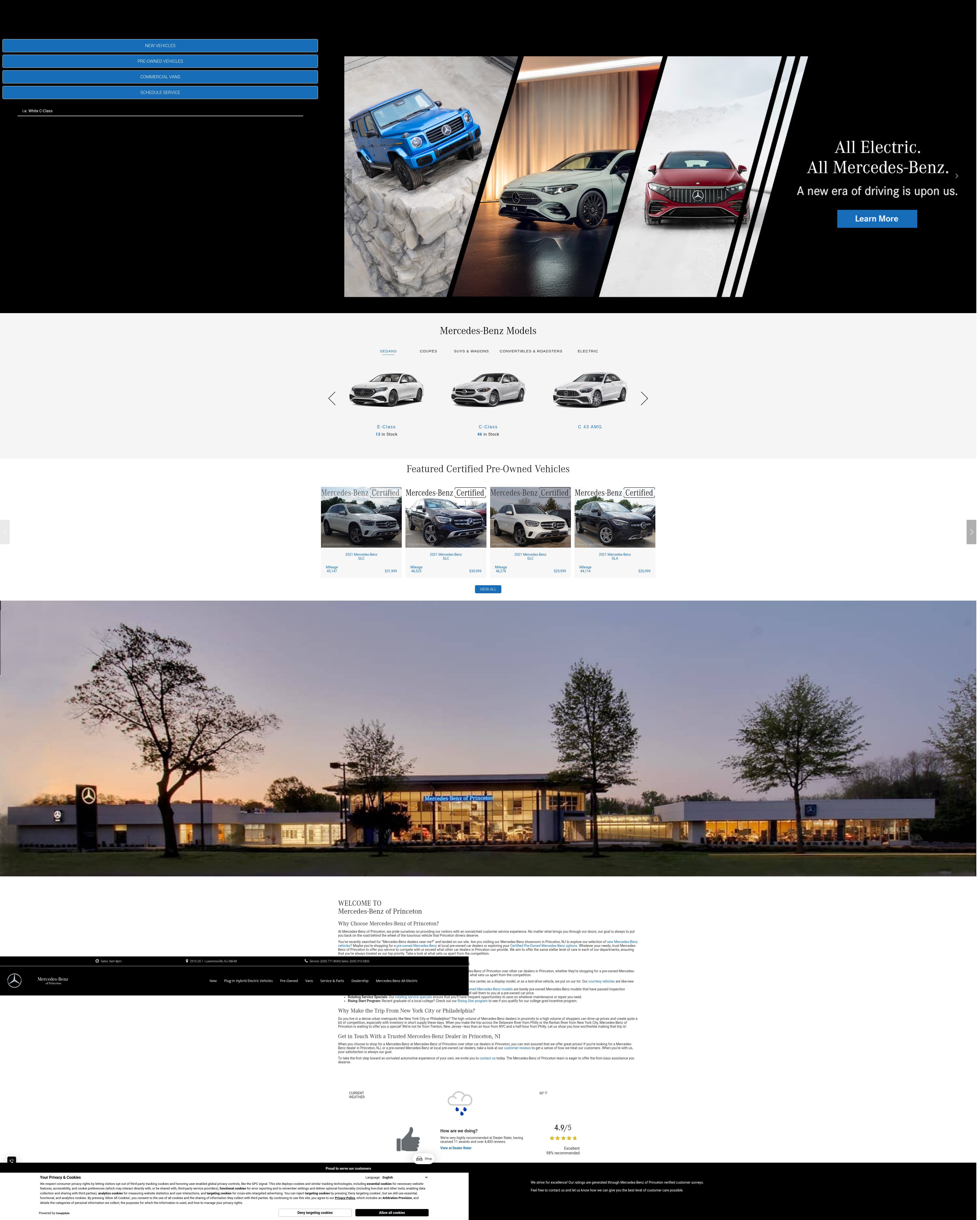 Screenshot of www.mbprinceton.com