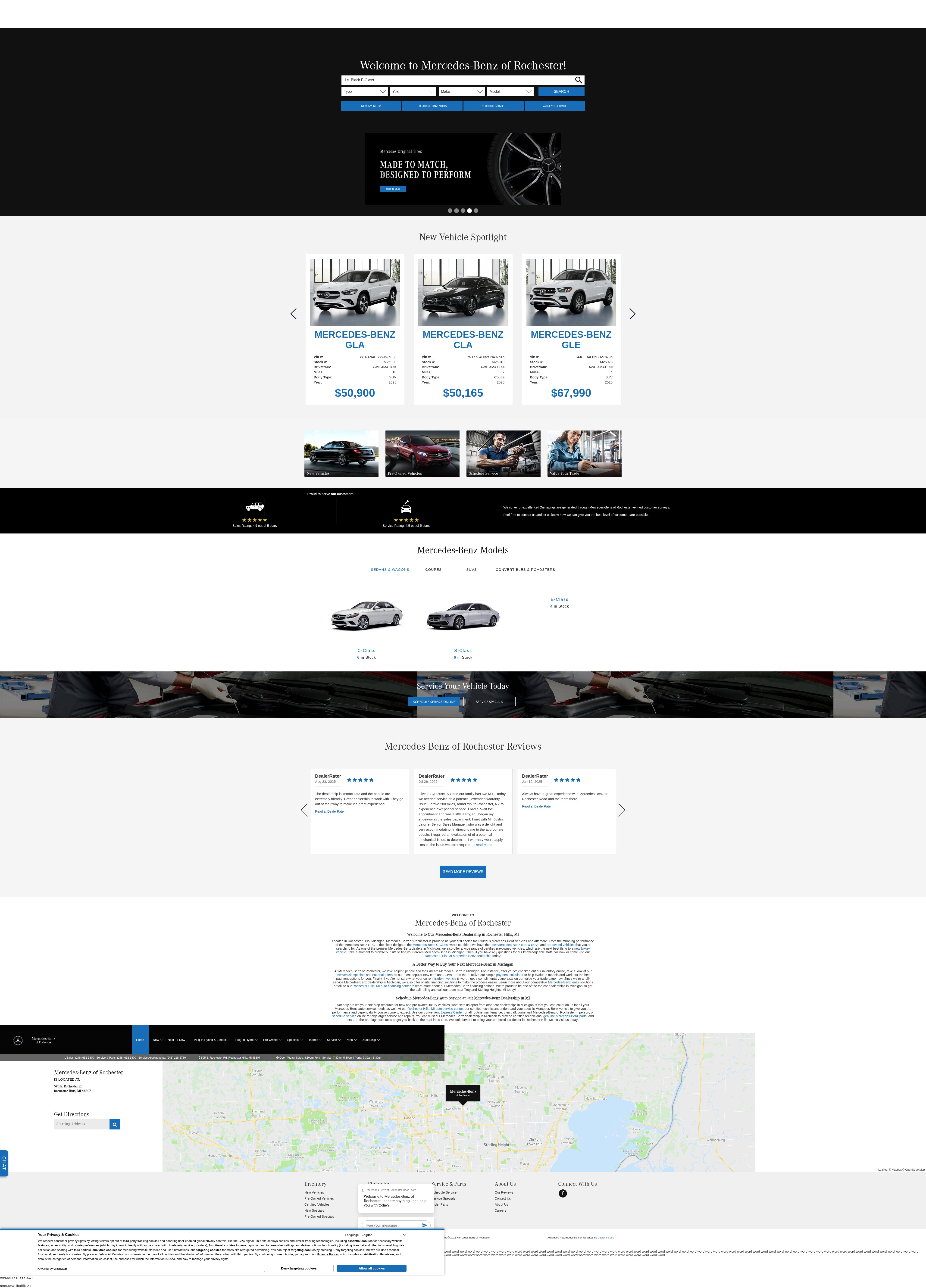 Screenshot of www.mbrochester.com