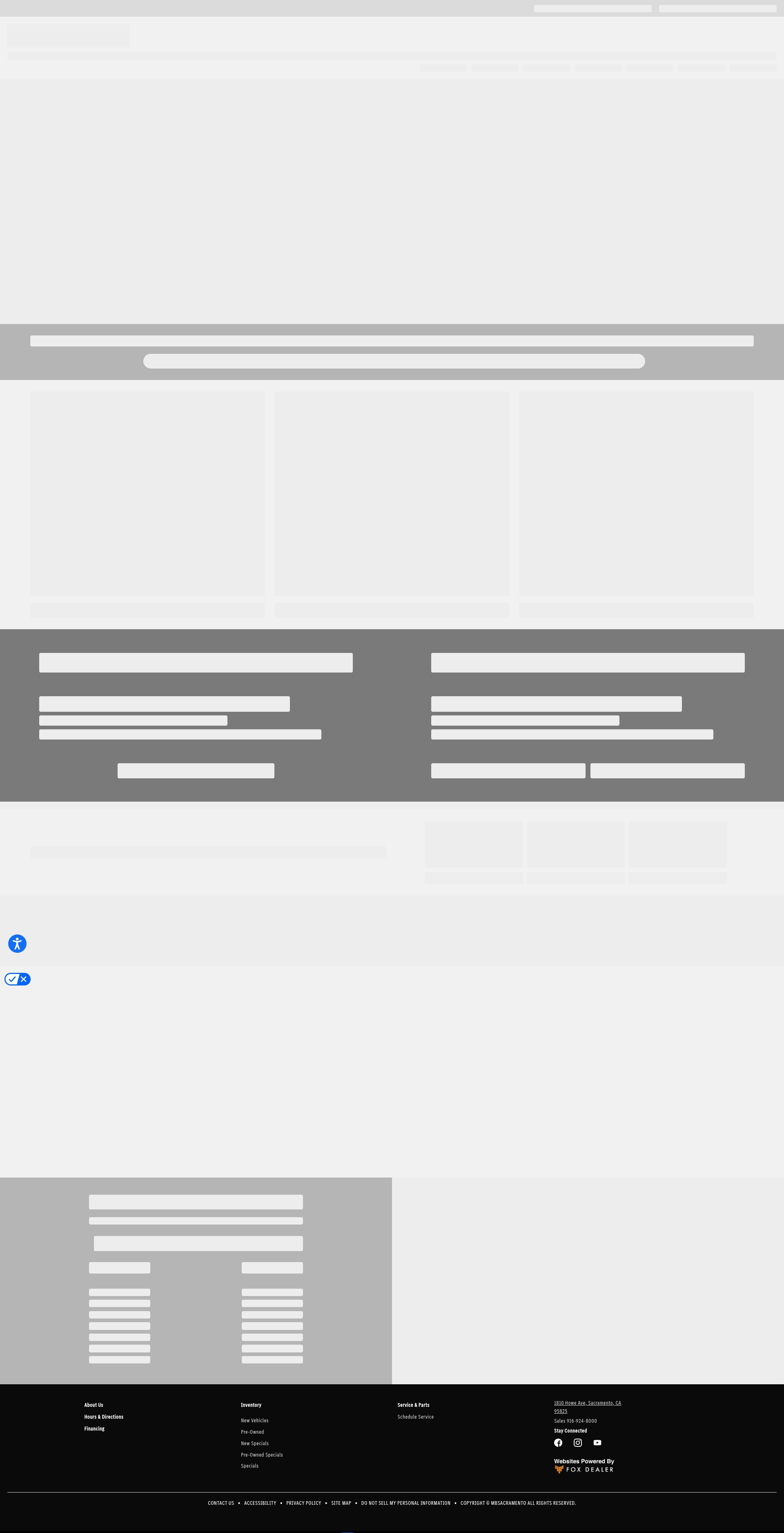 Screenshot of www.mbsacramento.com