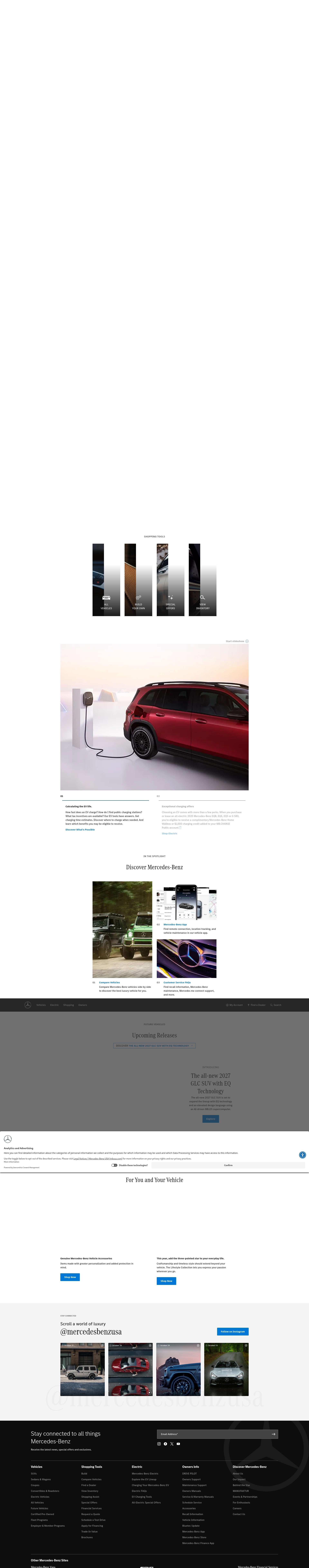 Screenshot of www.mbusa.com