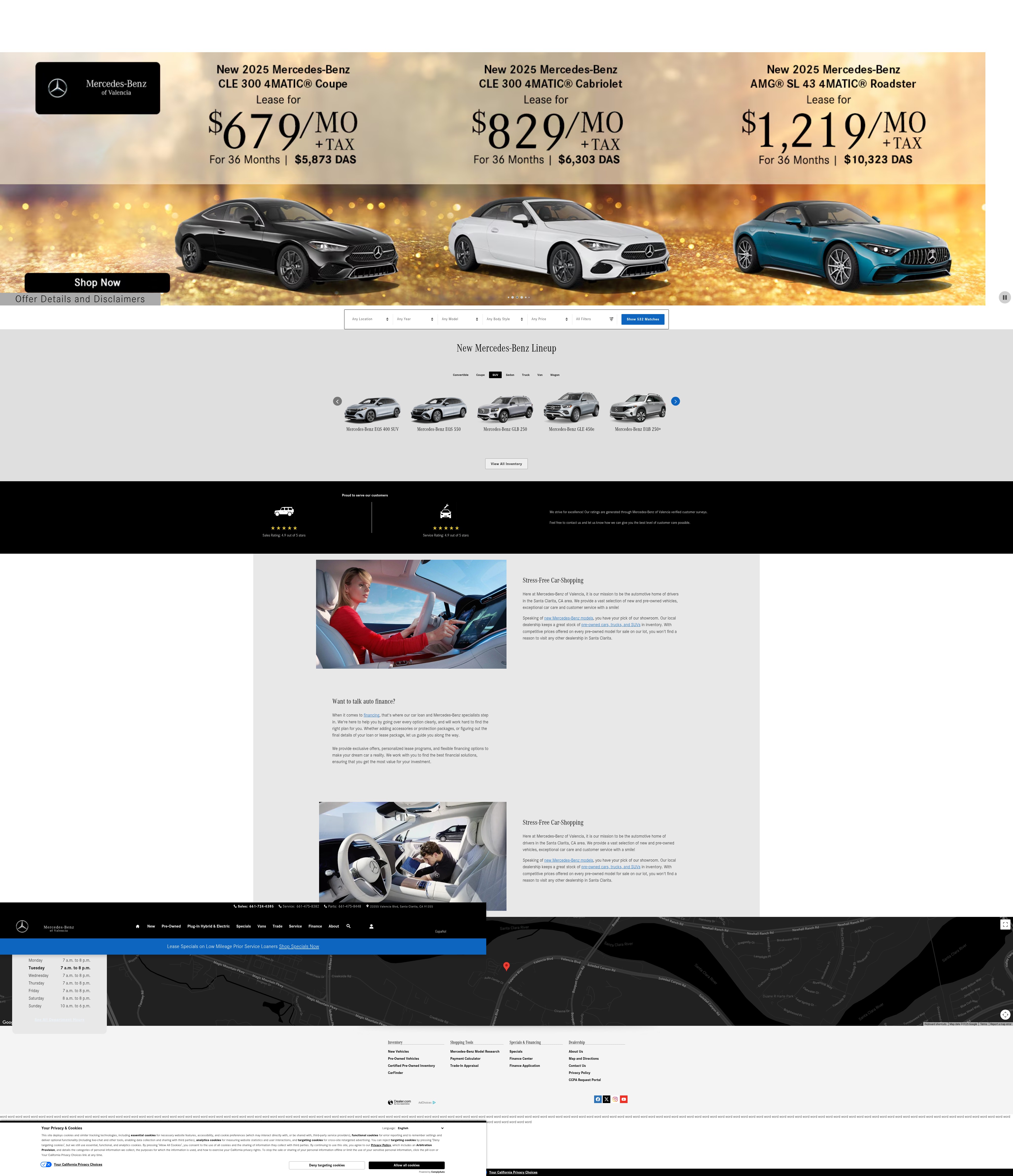 Screenshot of www.mbzvalencia.com