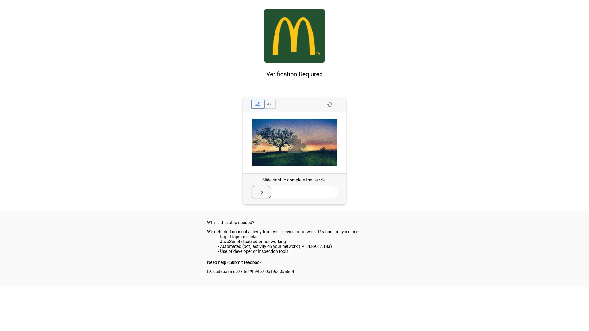 Screenshot of www.mcdonalds.fr