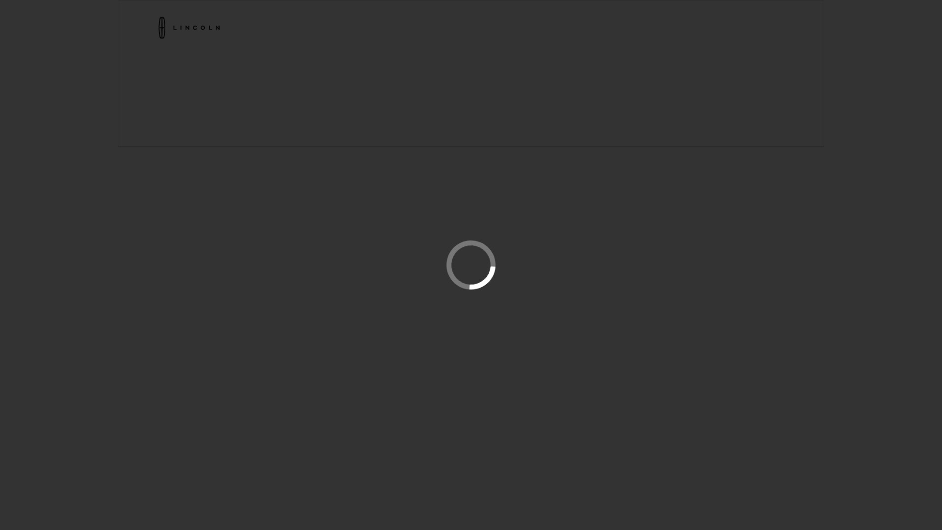 Screenshot of www.me.lincoln.com