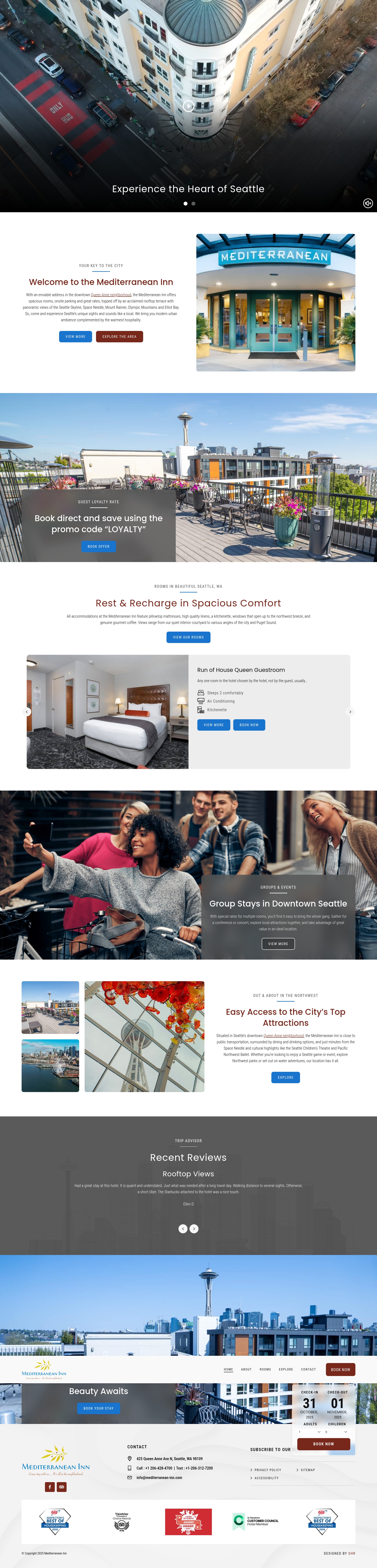 Screenshot of www.mediterranean-inn.com