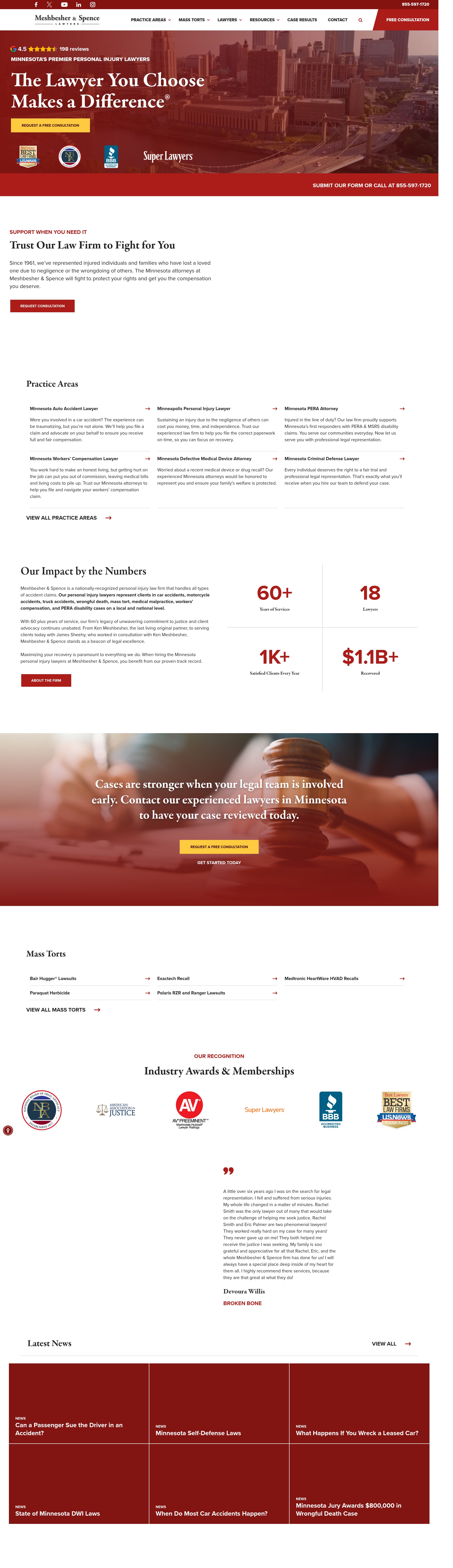Screenshot of www.meshbesher.com