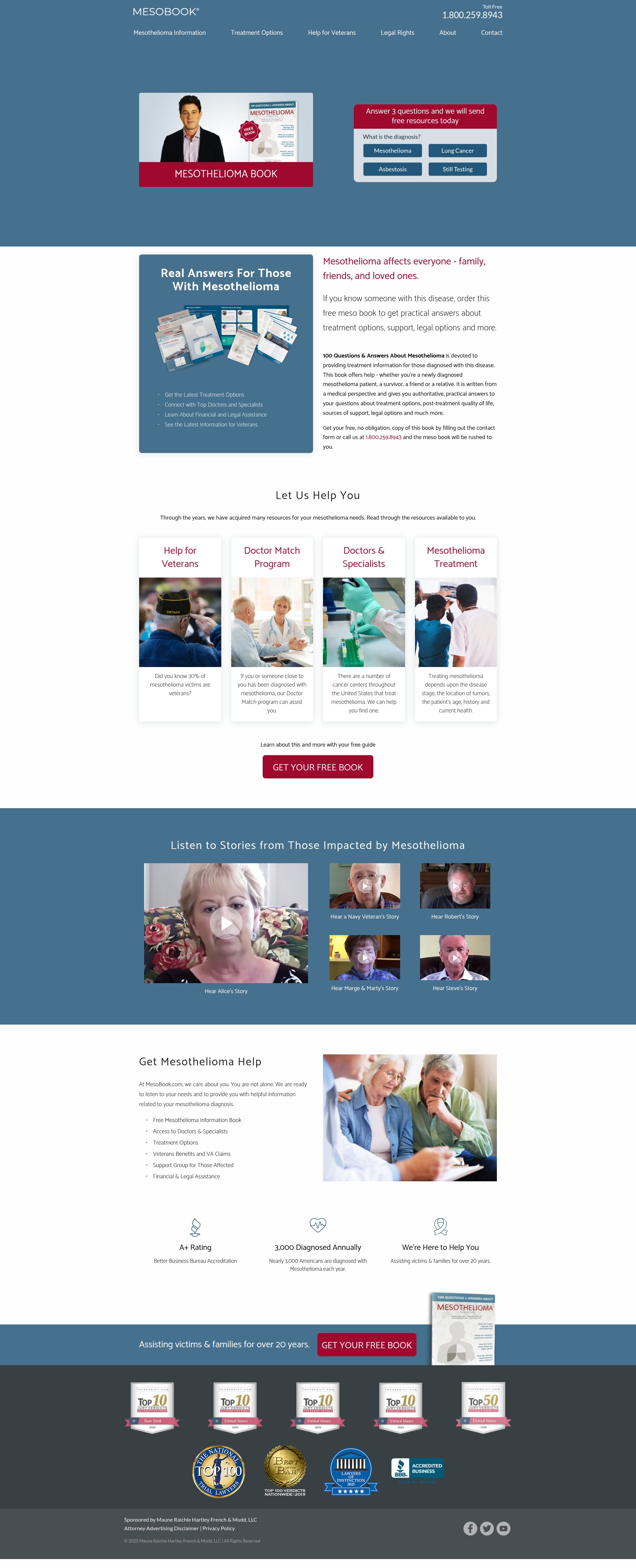 Screenshot of www.mesobook.com