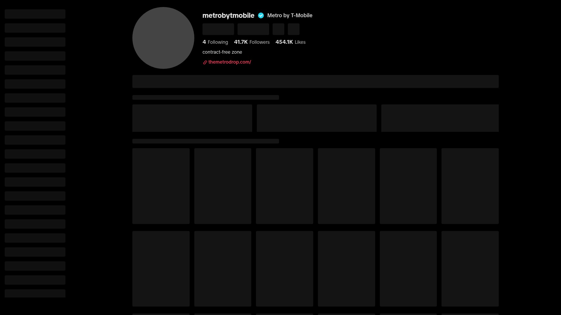 Screenshot of www.metrobyt-mobile.com