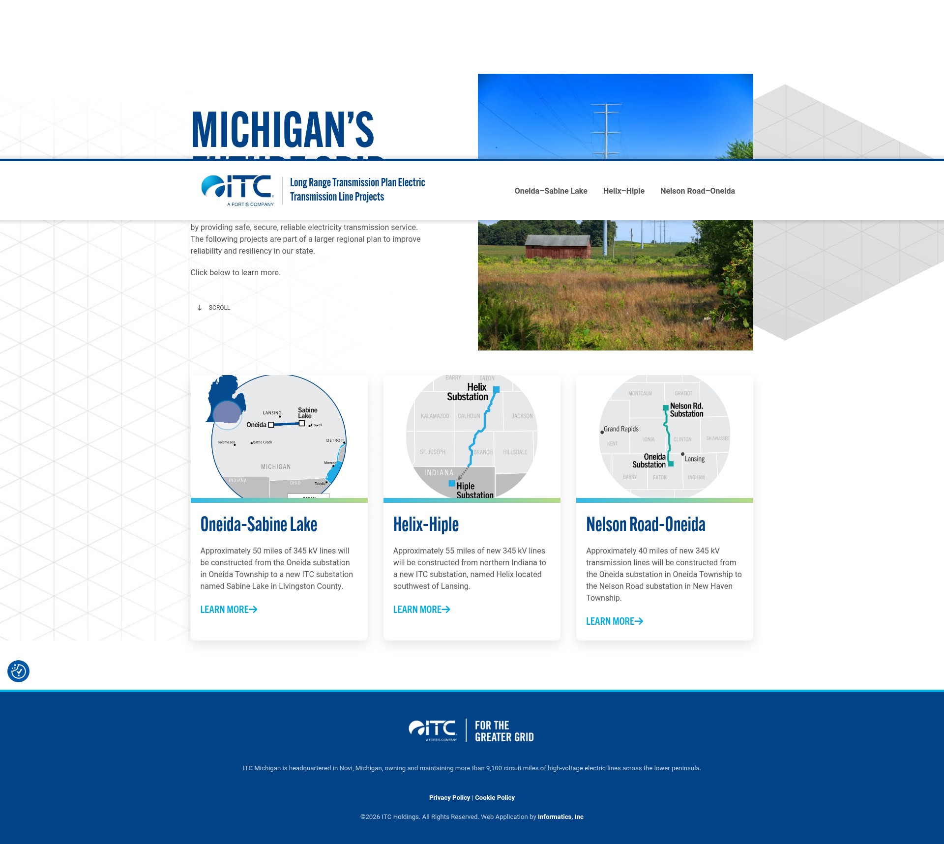 Screenshot of www.mifuturegrid.com
