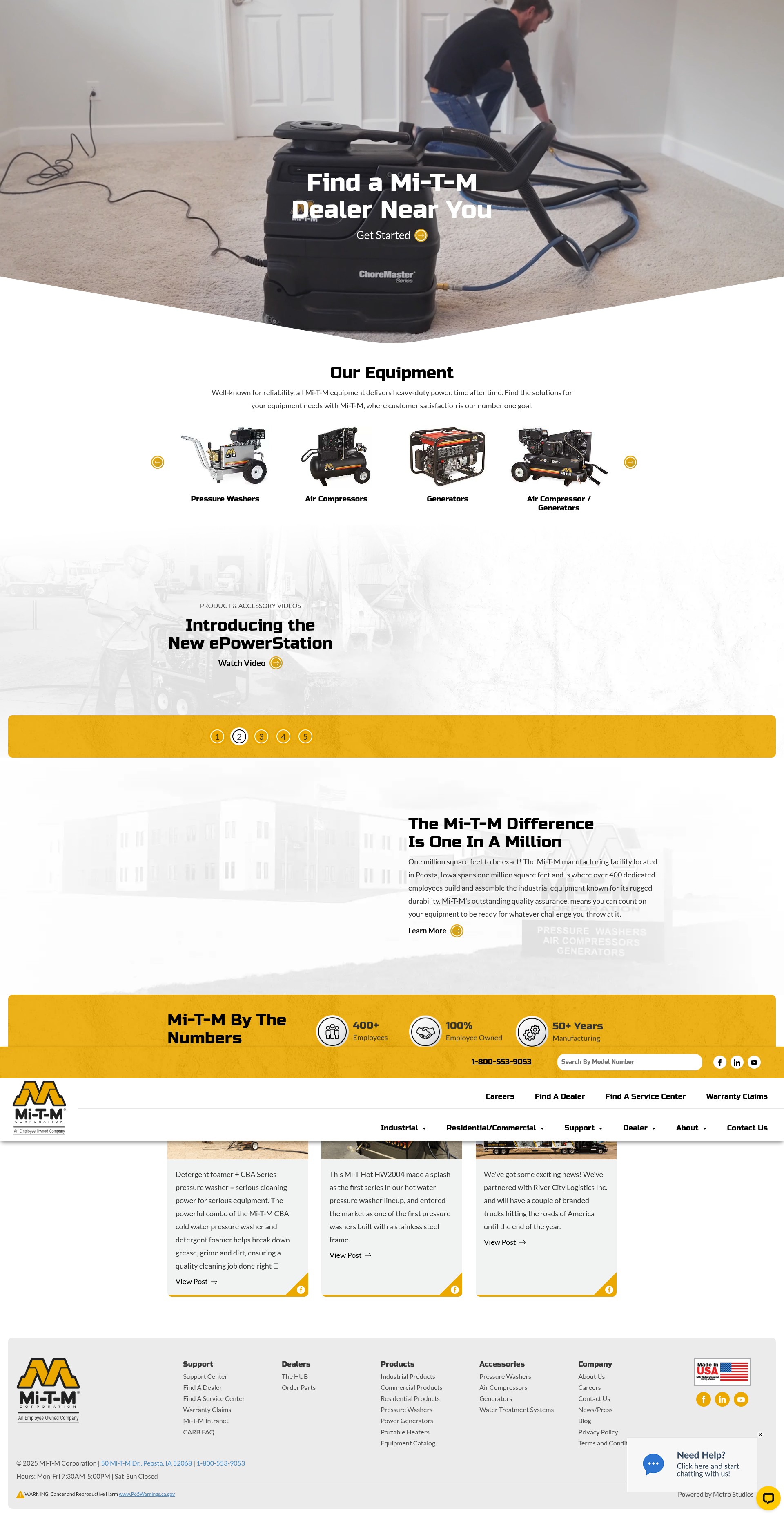 Screenshot of www.mitm.com