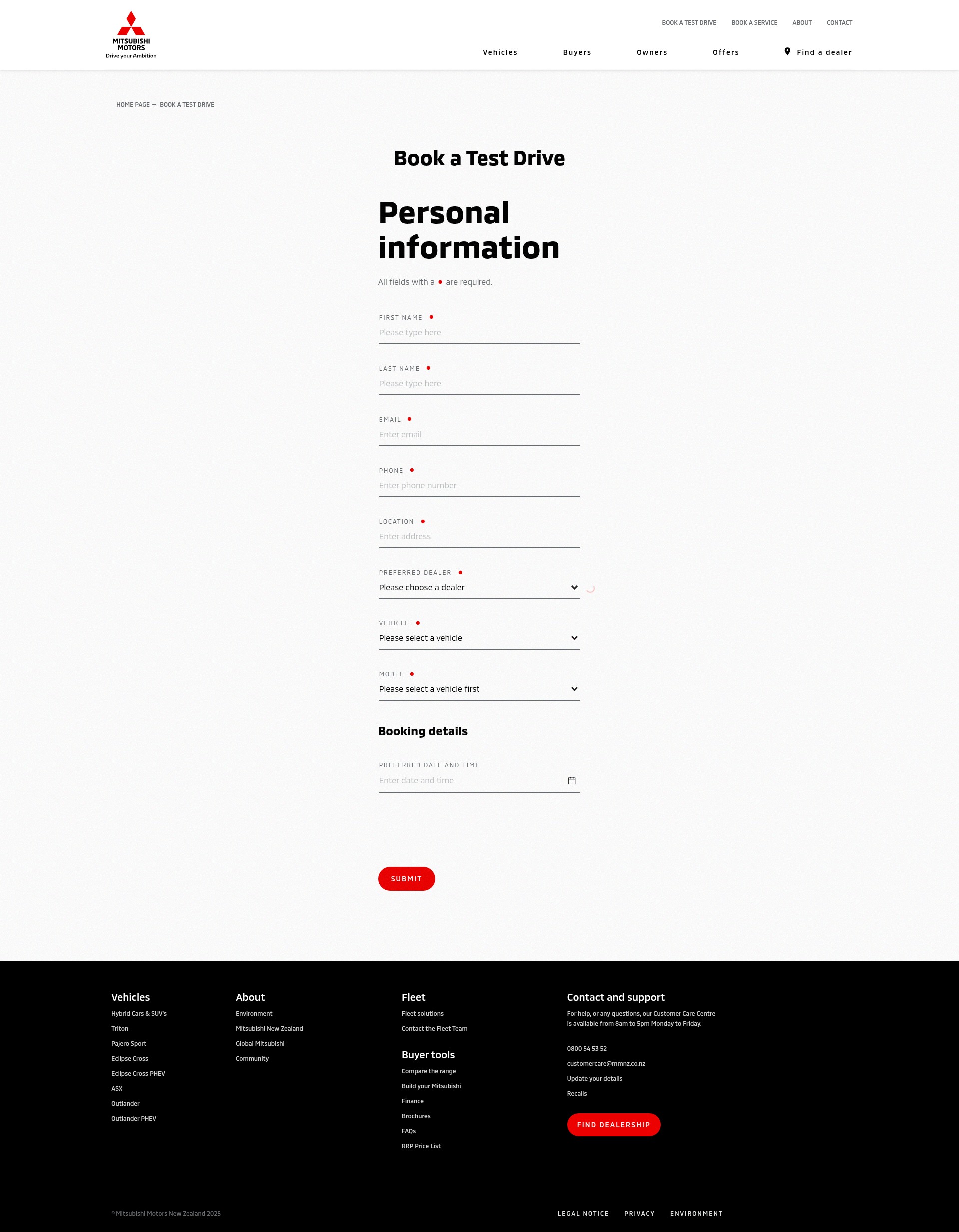 Screenshot of www.mmnz.co.nz