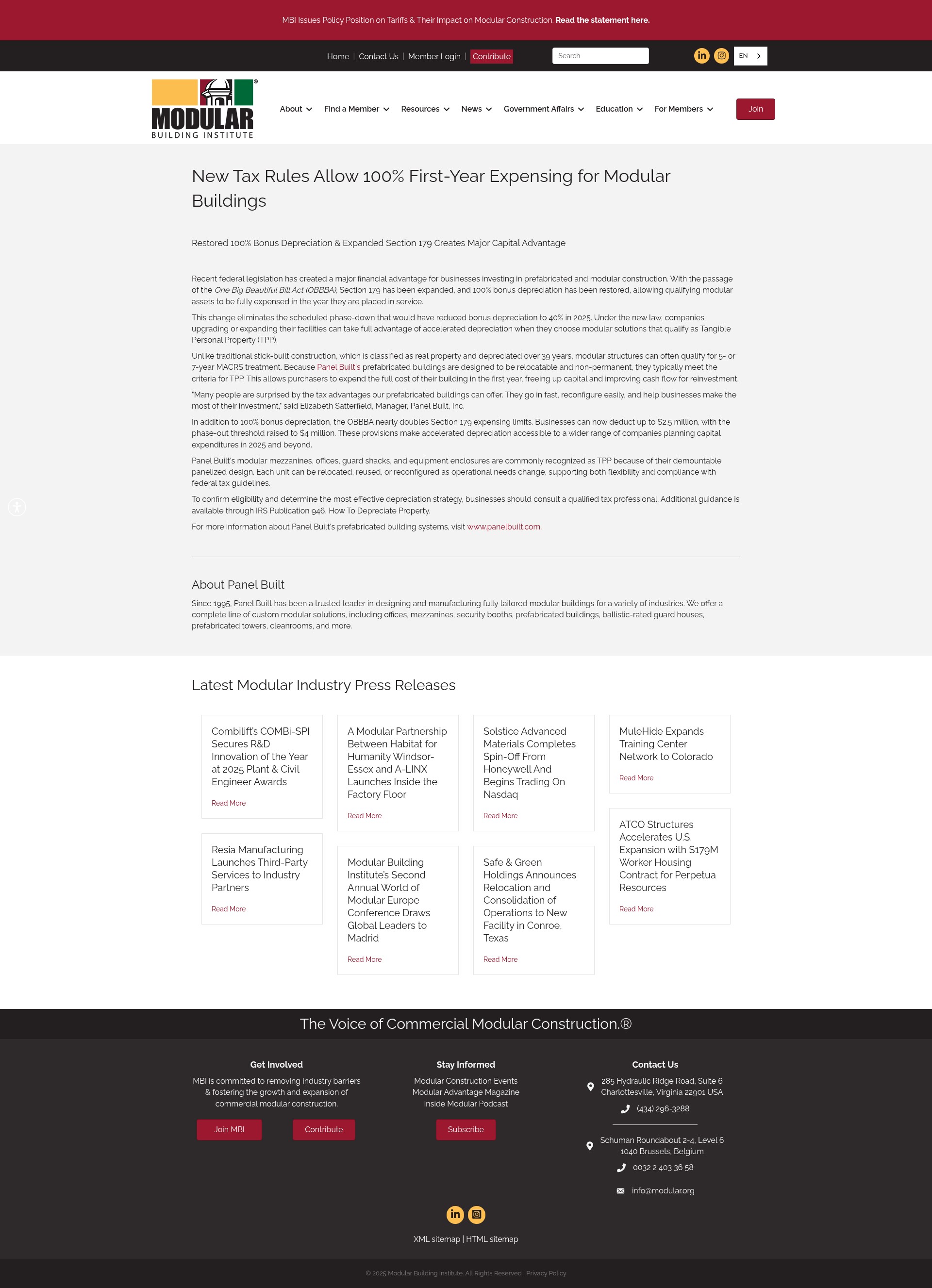 Screenshot of www.modular.org