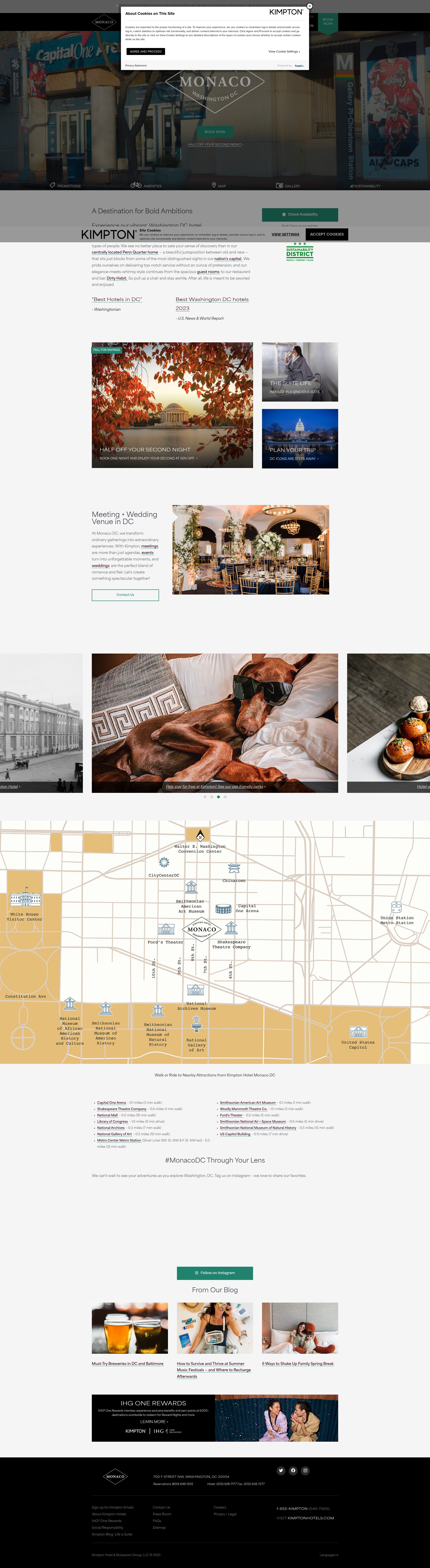 Screenshot of www.monaco-dc.com