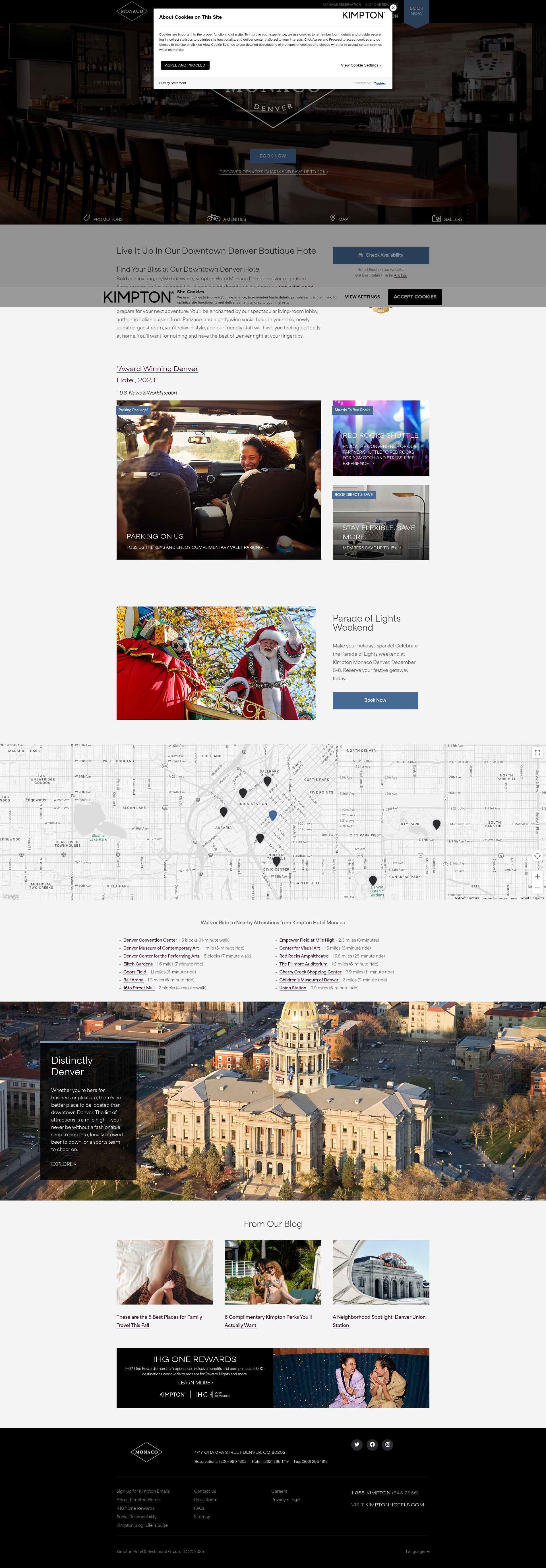 Screenshot of www.monaco-denver.com