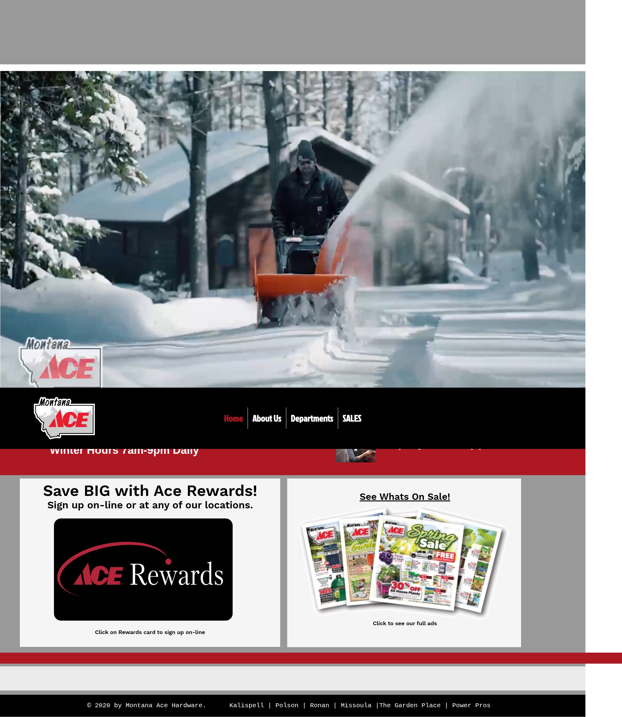 Screenshot of www.montanaace.com