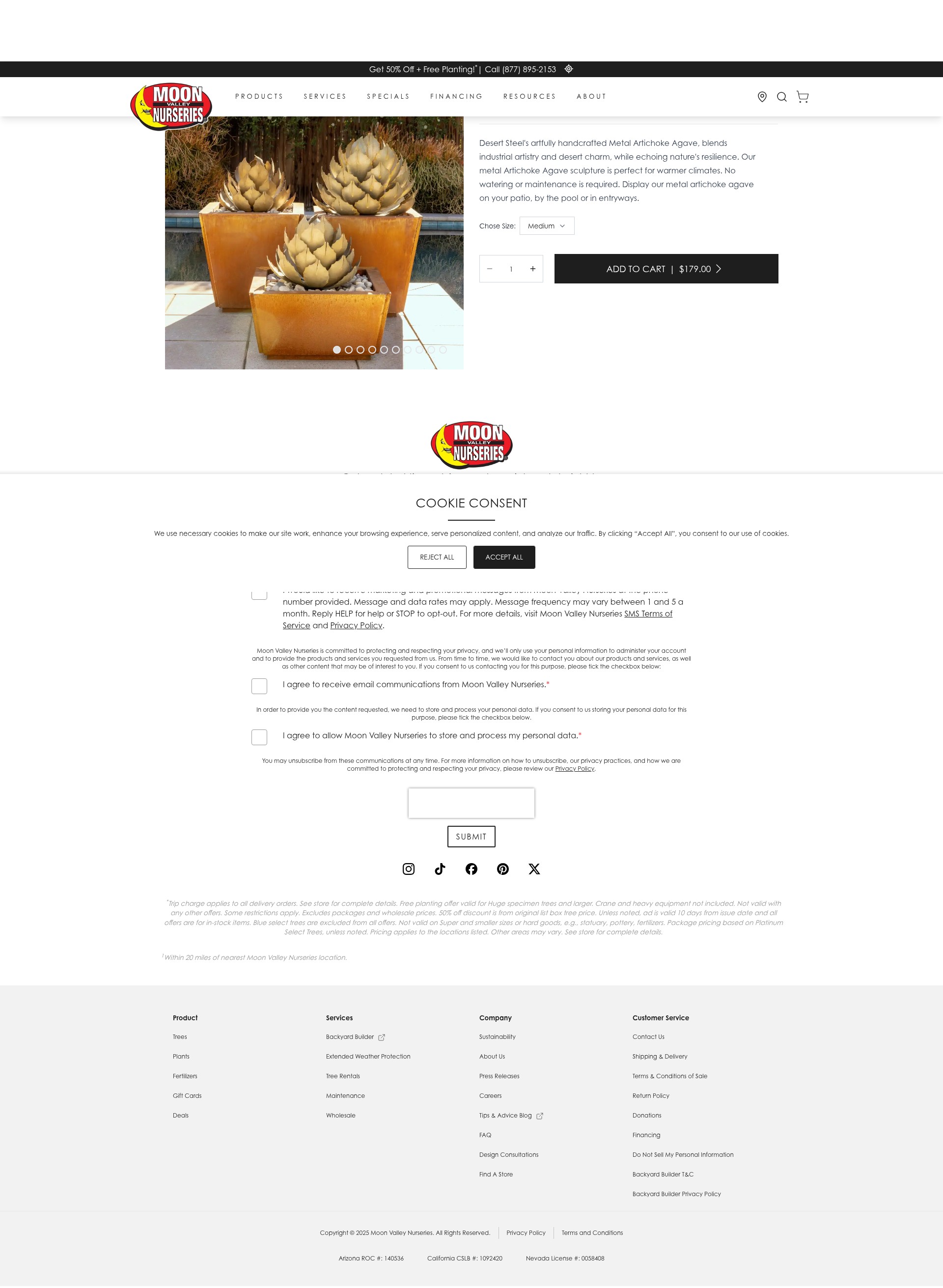 Screenshot of www.moonvalleynurseries.com