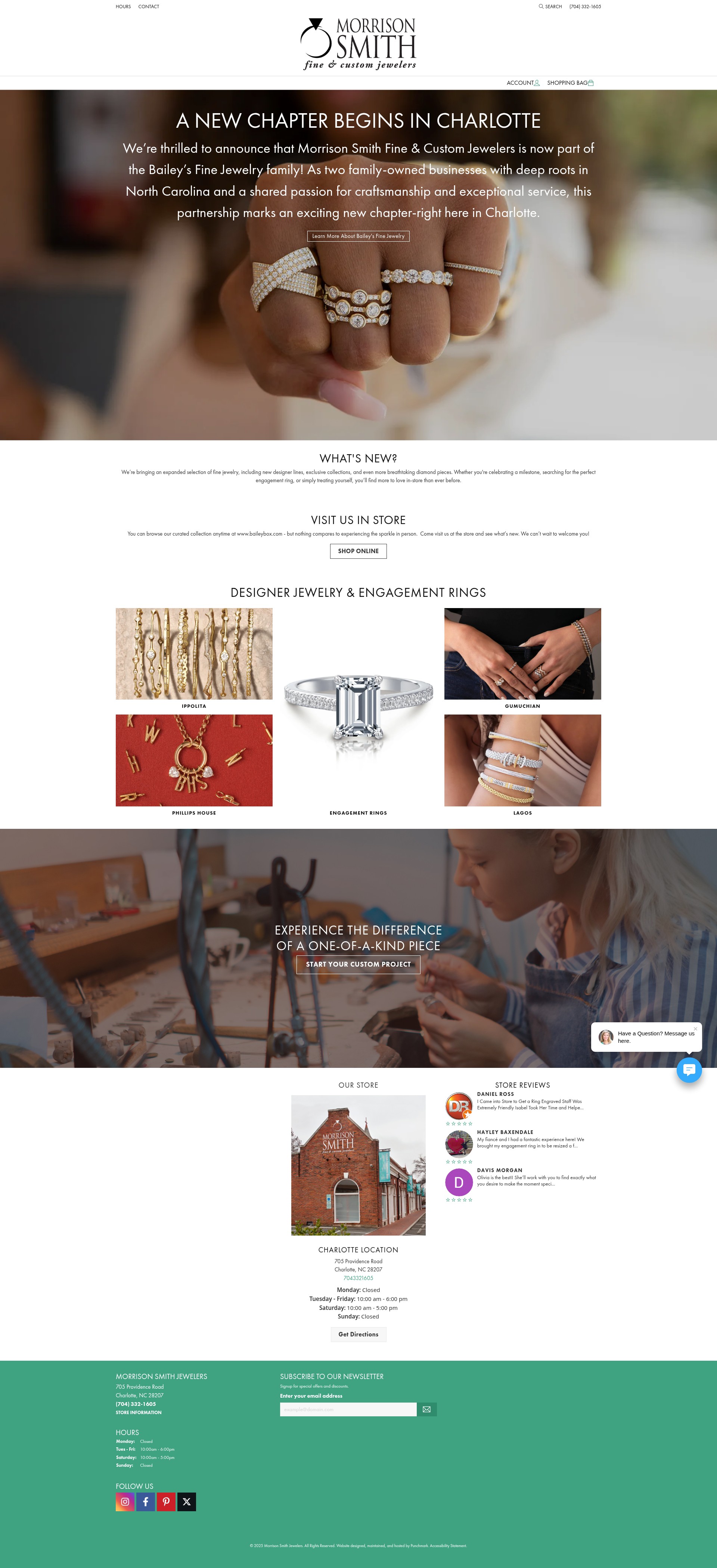 Screenshot of www.morrisonsmith.com