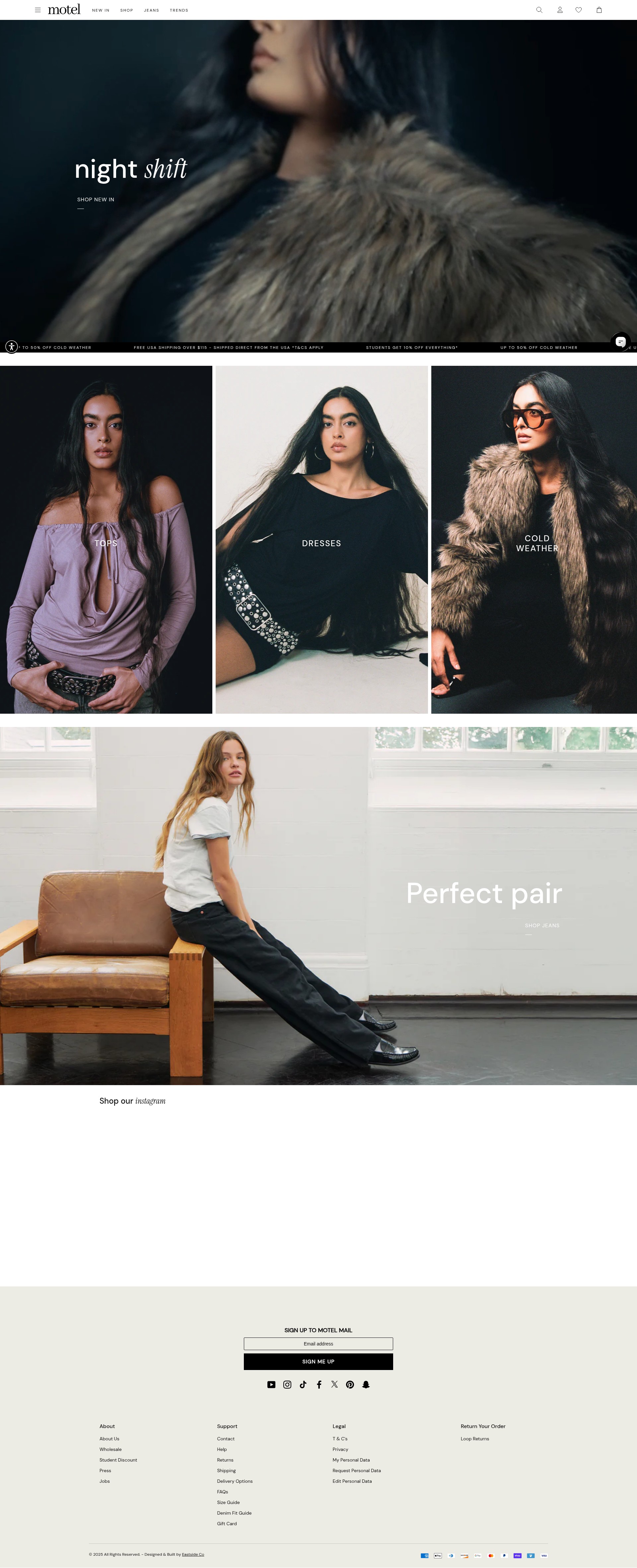 Screenshot of www.motelrocks.com