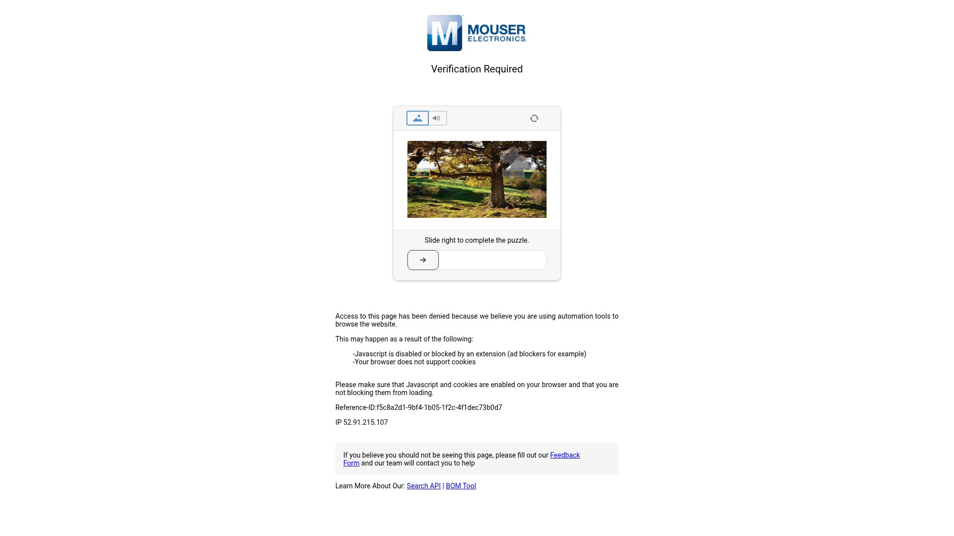 Screenshot of www.mouser.jp