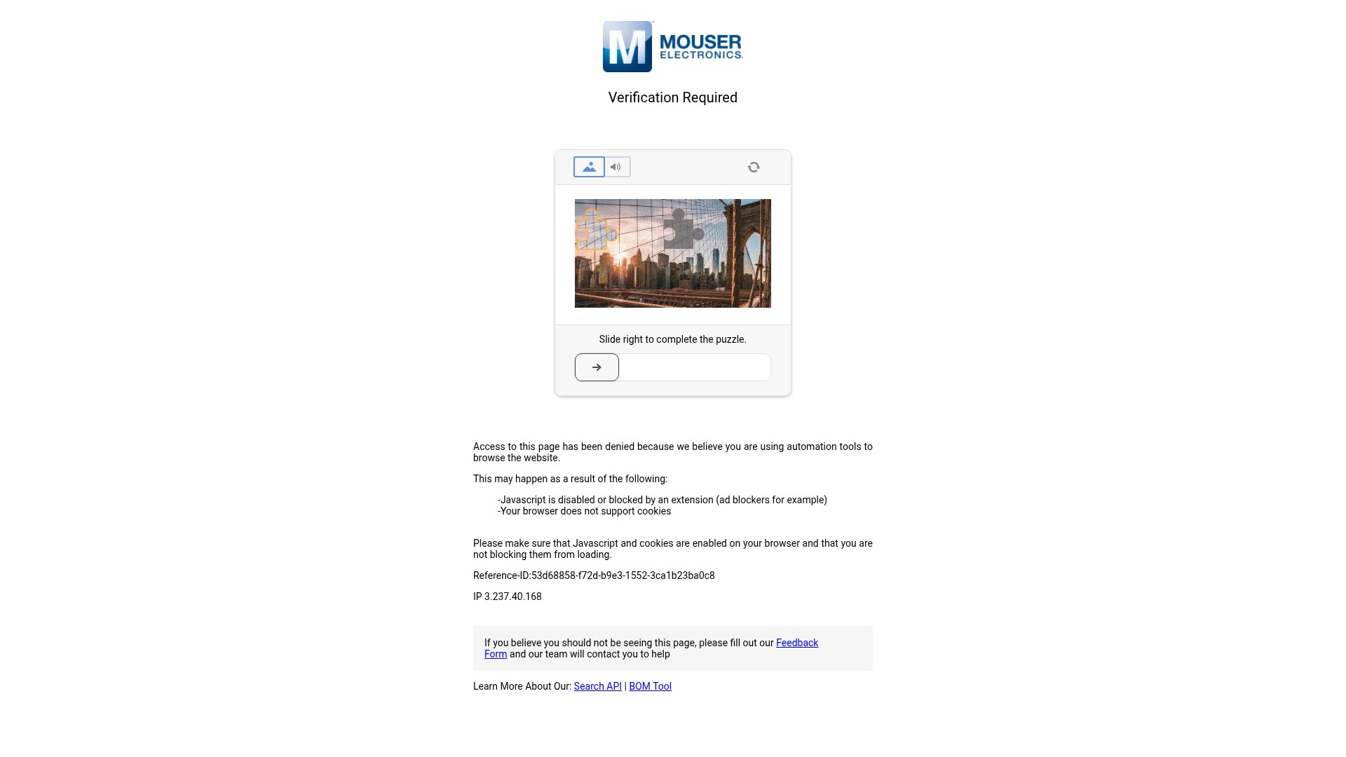 Screenshot of www.mouser.tw