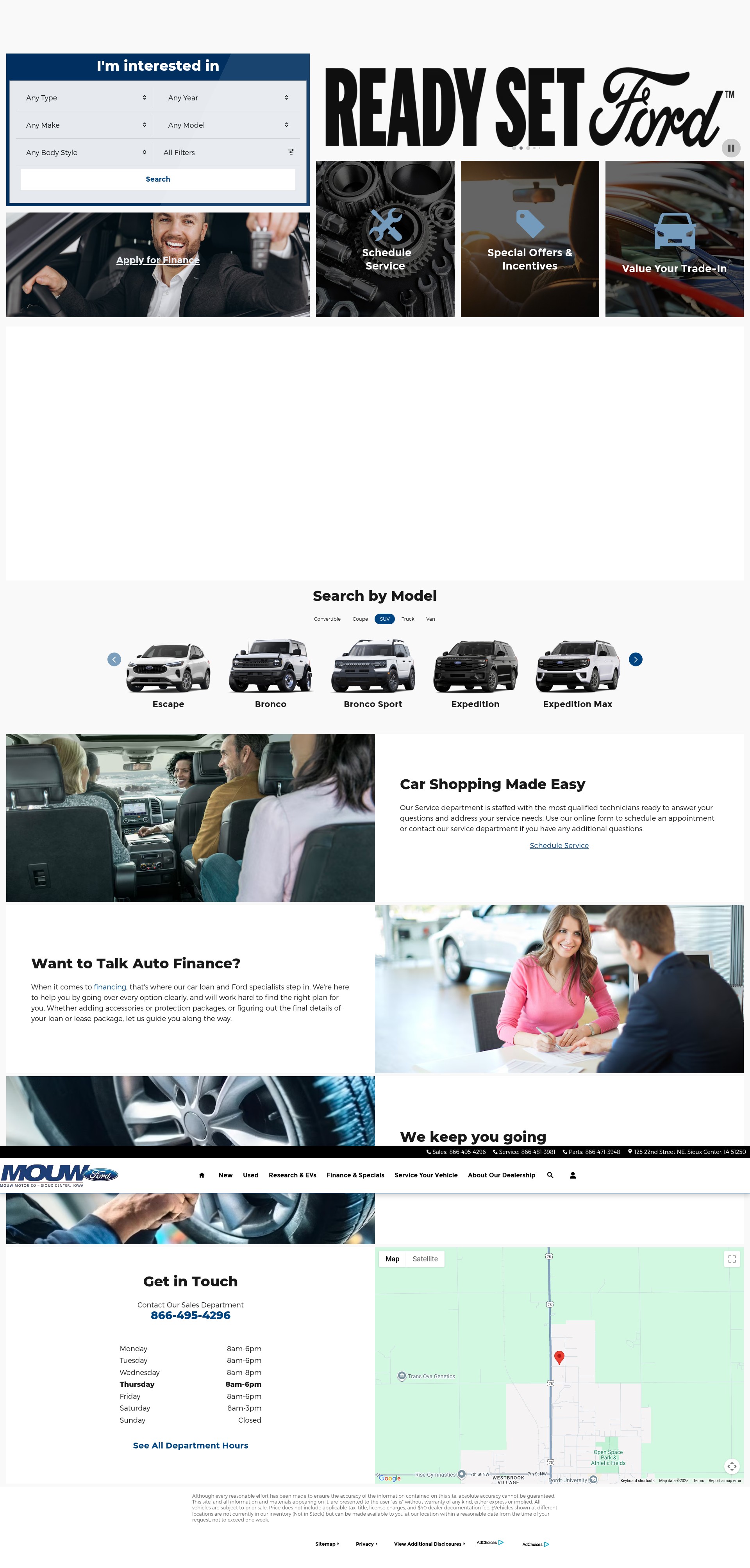 Screenshot of www.mouwmotor.com