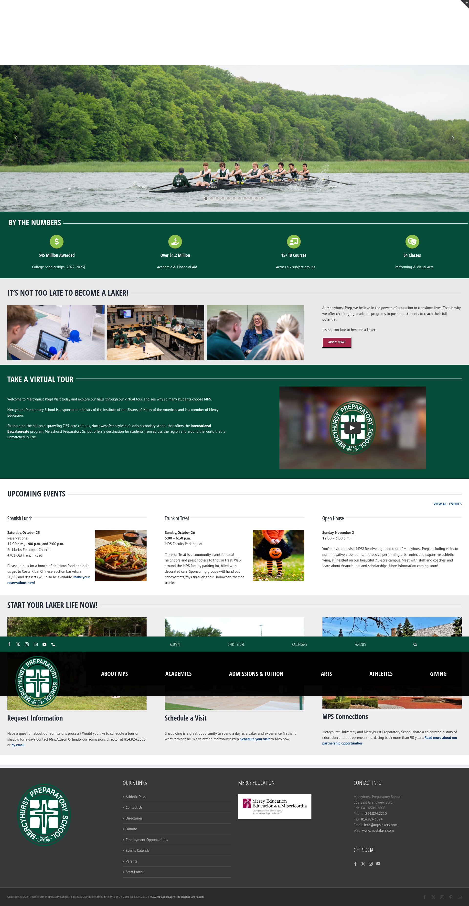 Screenshot of www.mpslakers.com