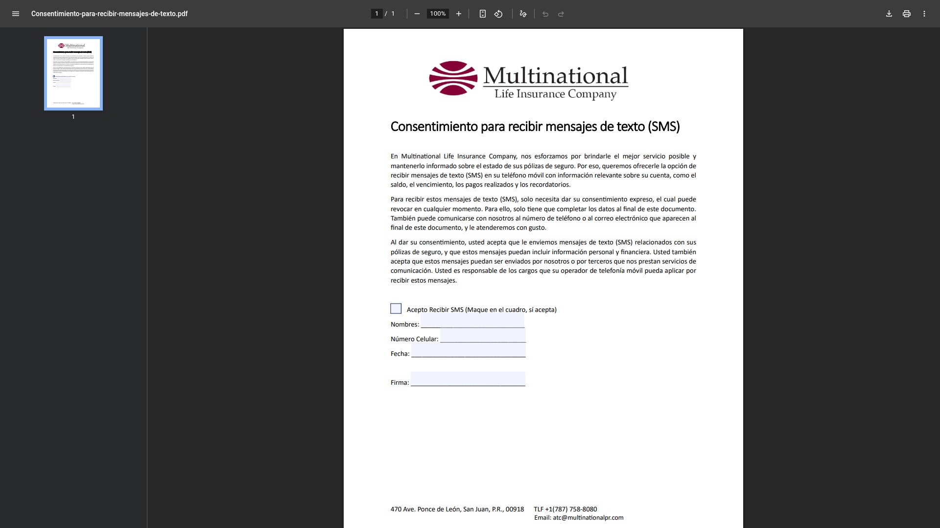 Screenshot of www.multinationalpr.com