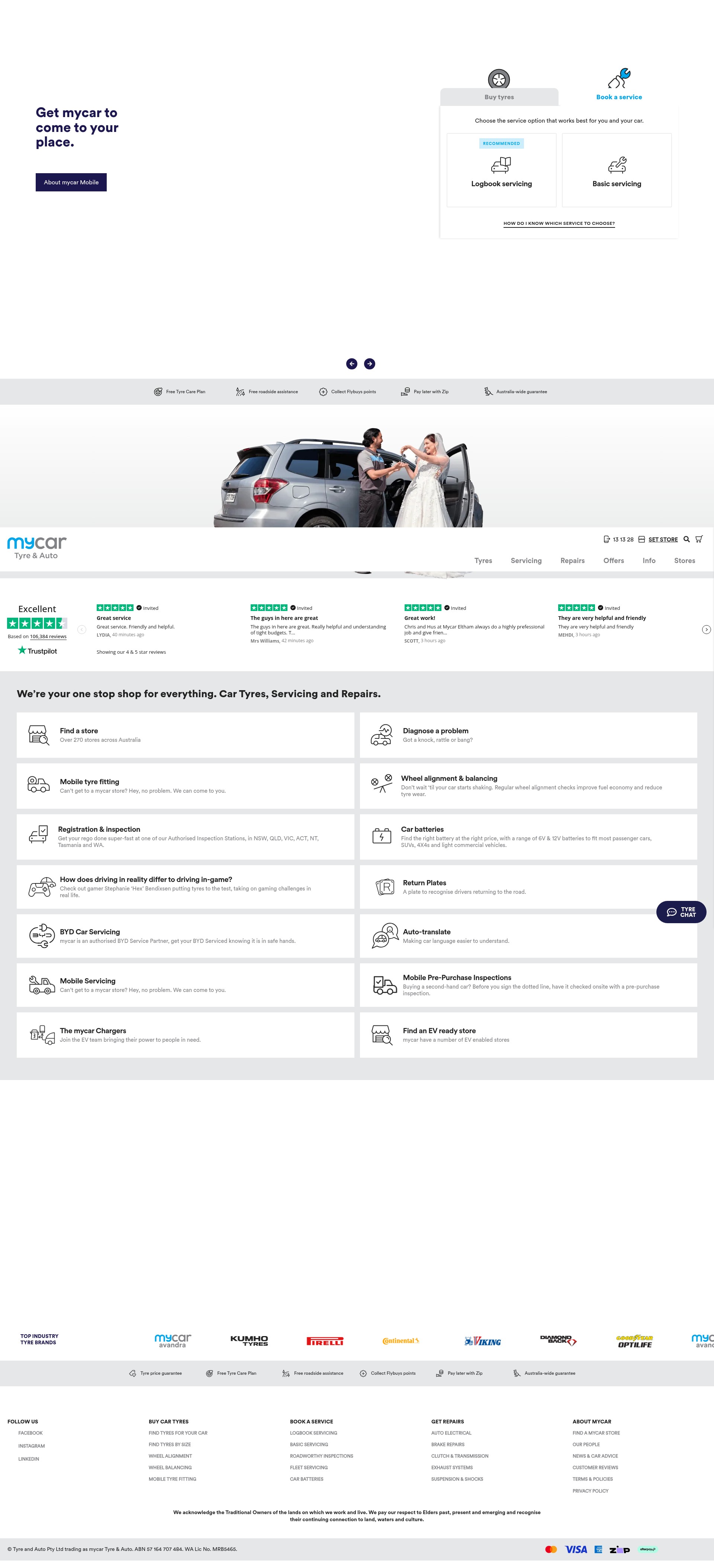 Screenshot of www.mycar.com.au