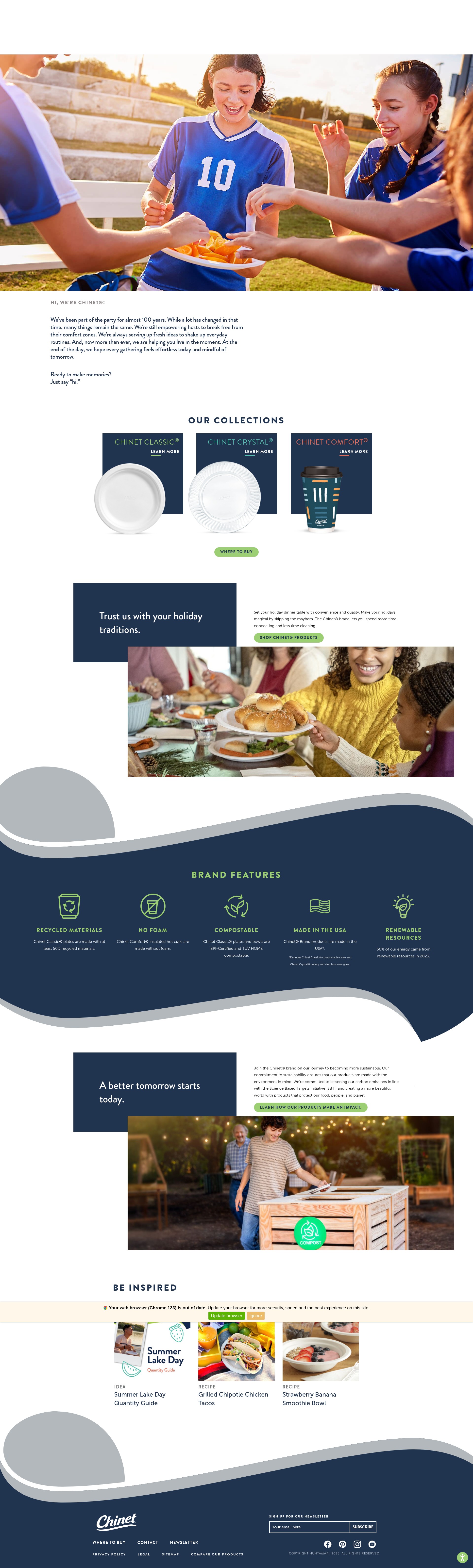 Screenshot of www.mychinet.com