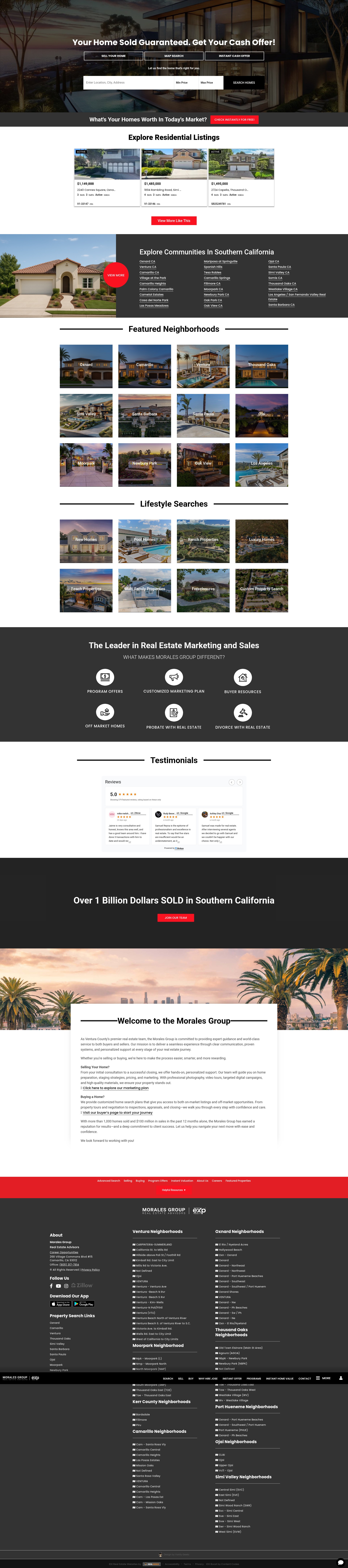 Screenshot of www.myhomeseekers.com