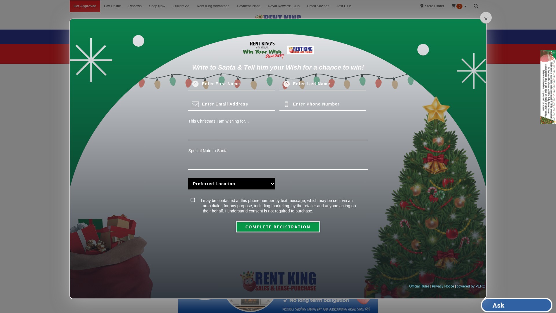 Screenshot of www.myrentking.com
