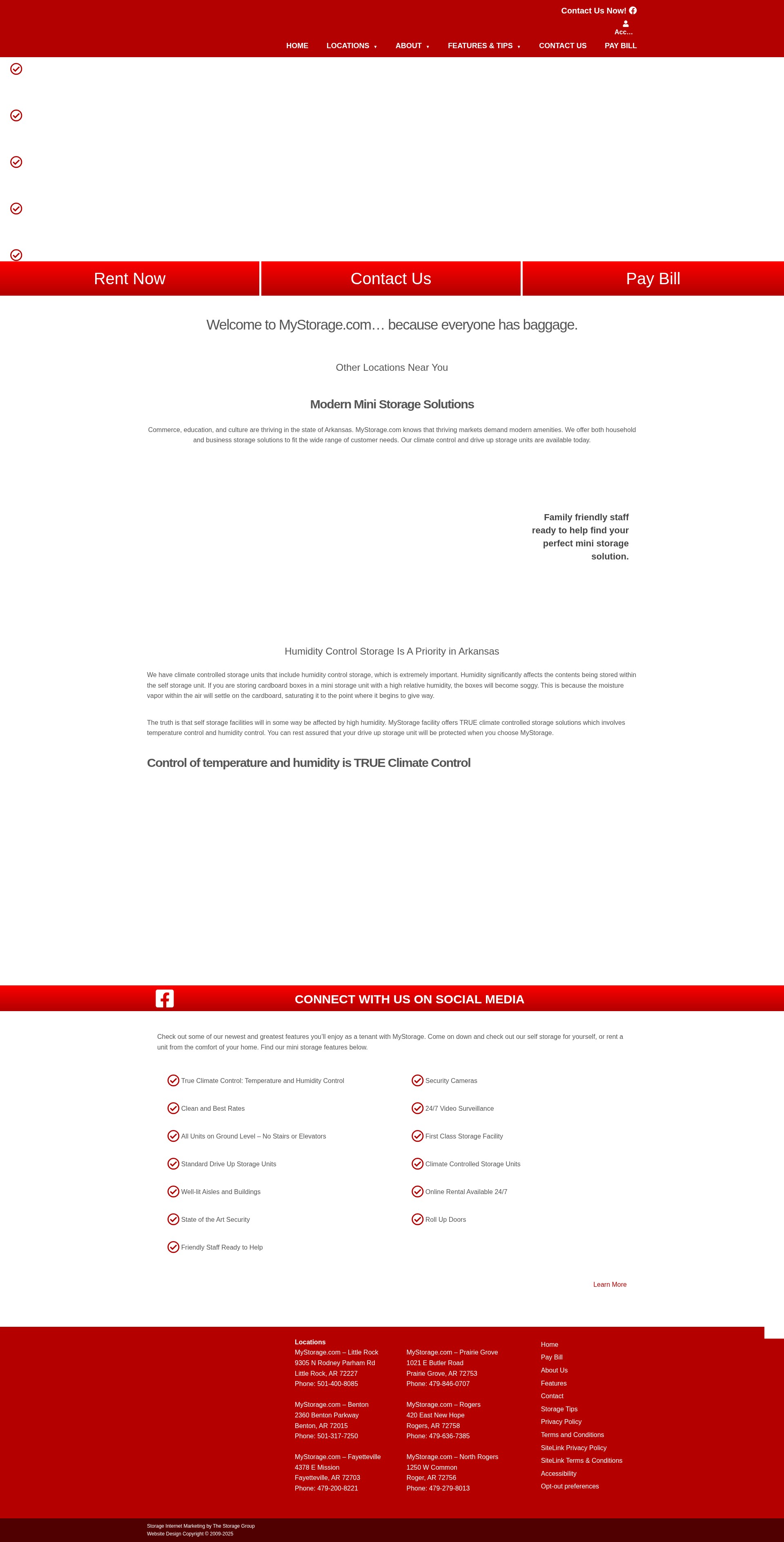 Screenshot of www.mystorage.com