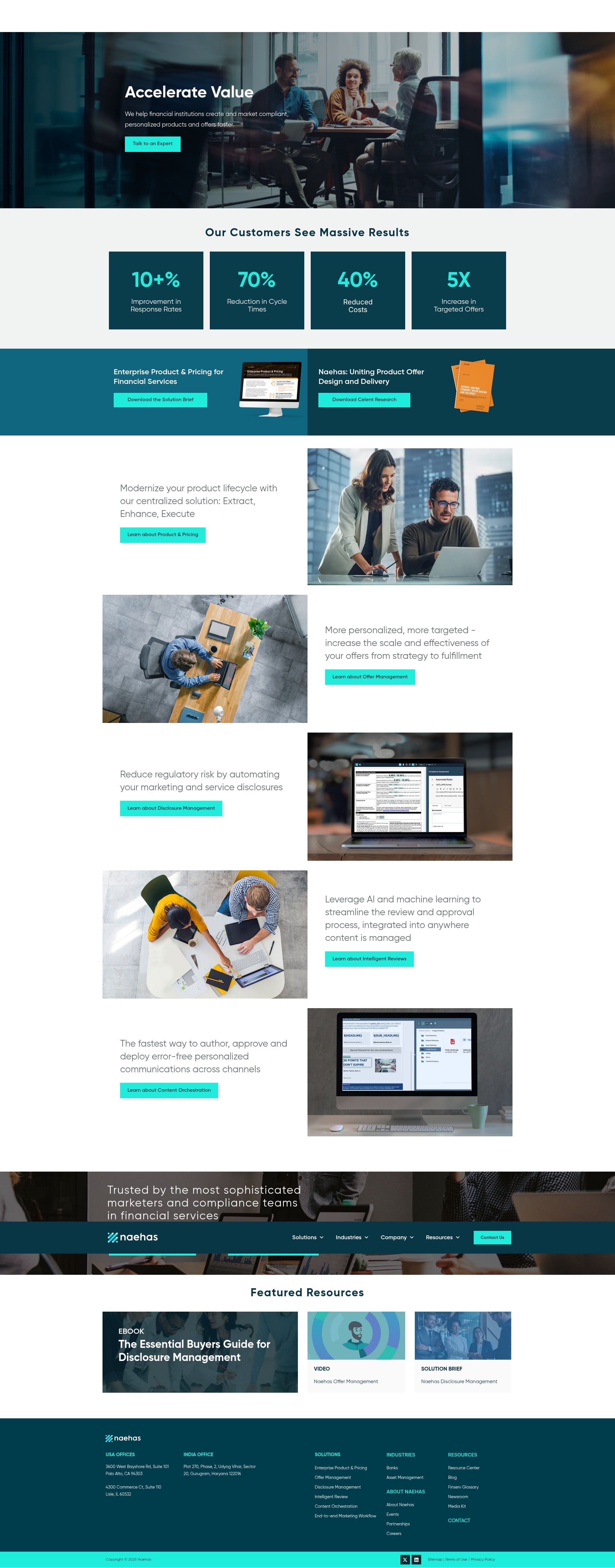 Screenshot of www.naehas.com