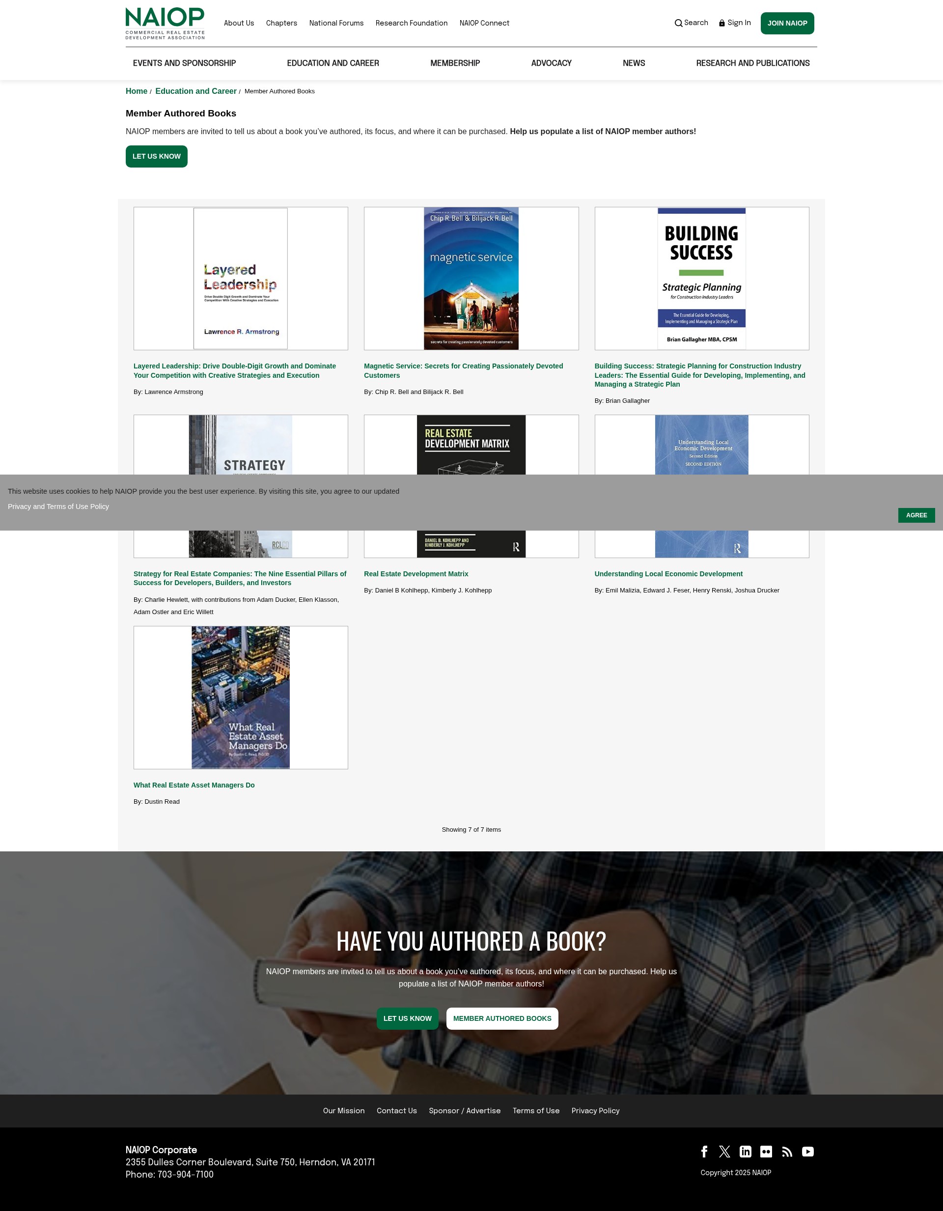 Screenshot of www.naiop.org