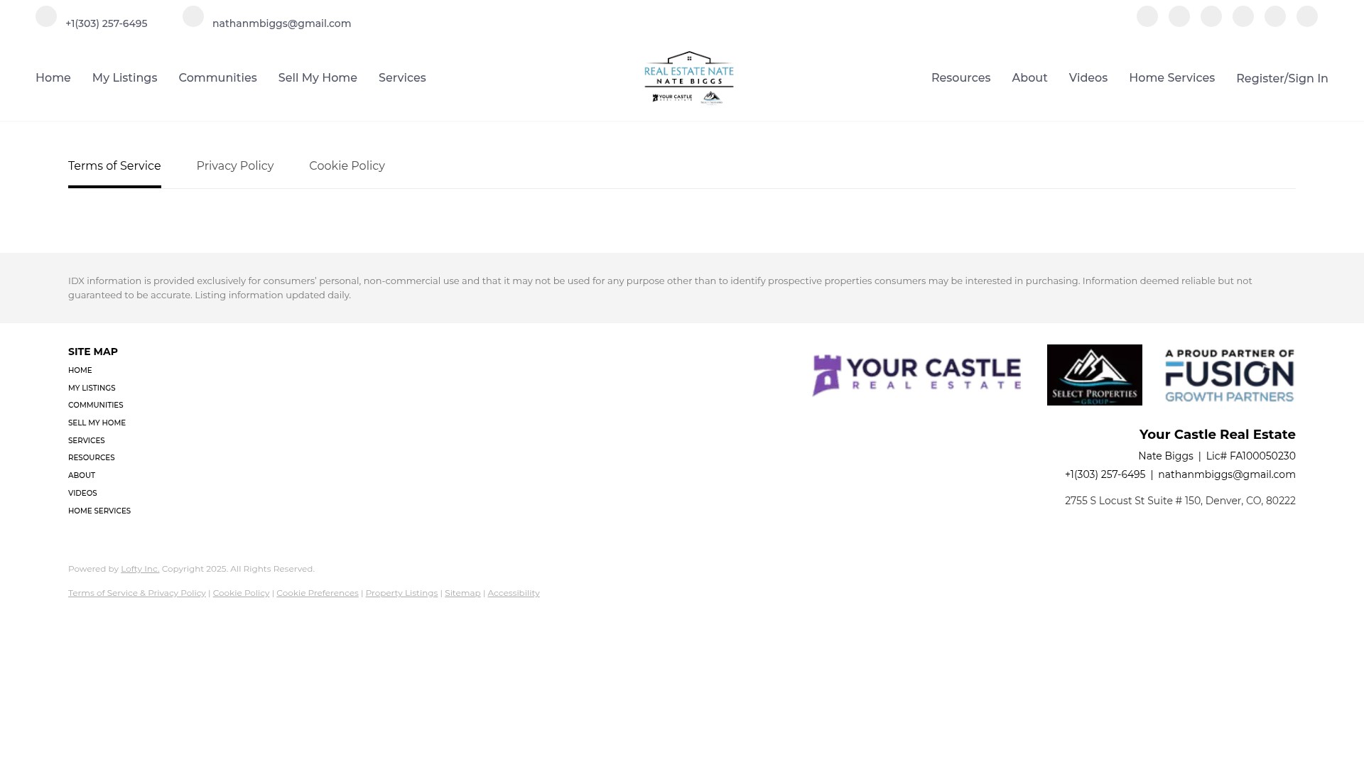 Screenshot of www.natebiggs.com
