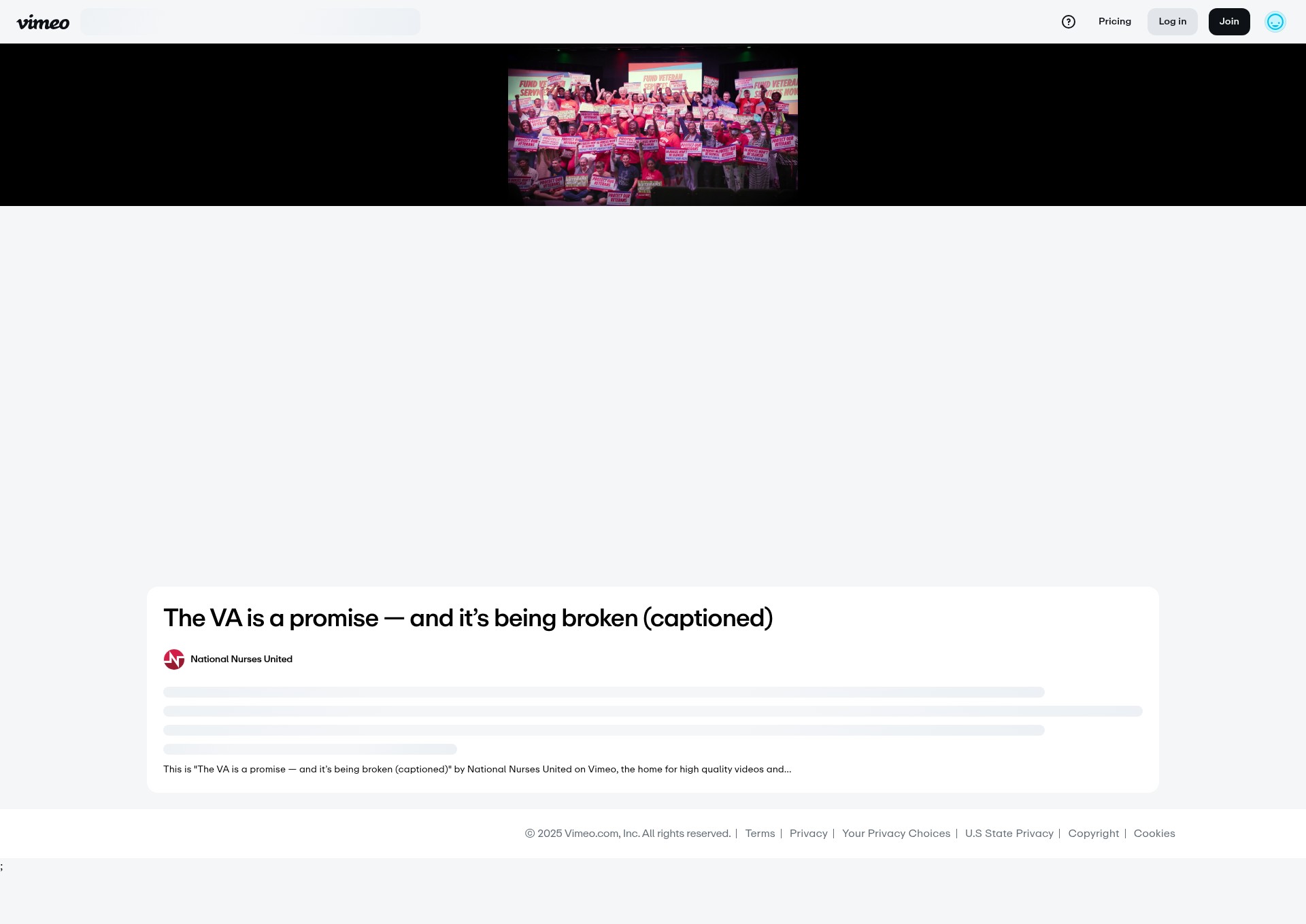 Screenshot of www.nationalnursesunited.org