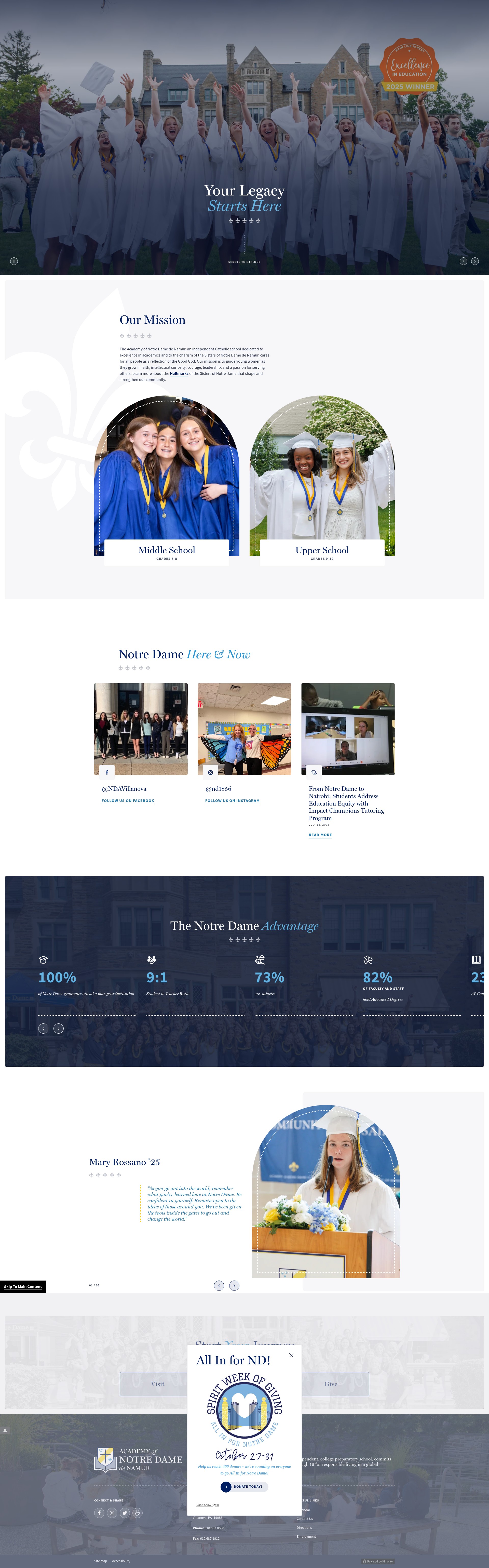 Screenshot of www.ndapa.org