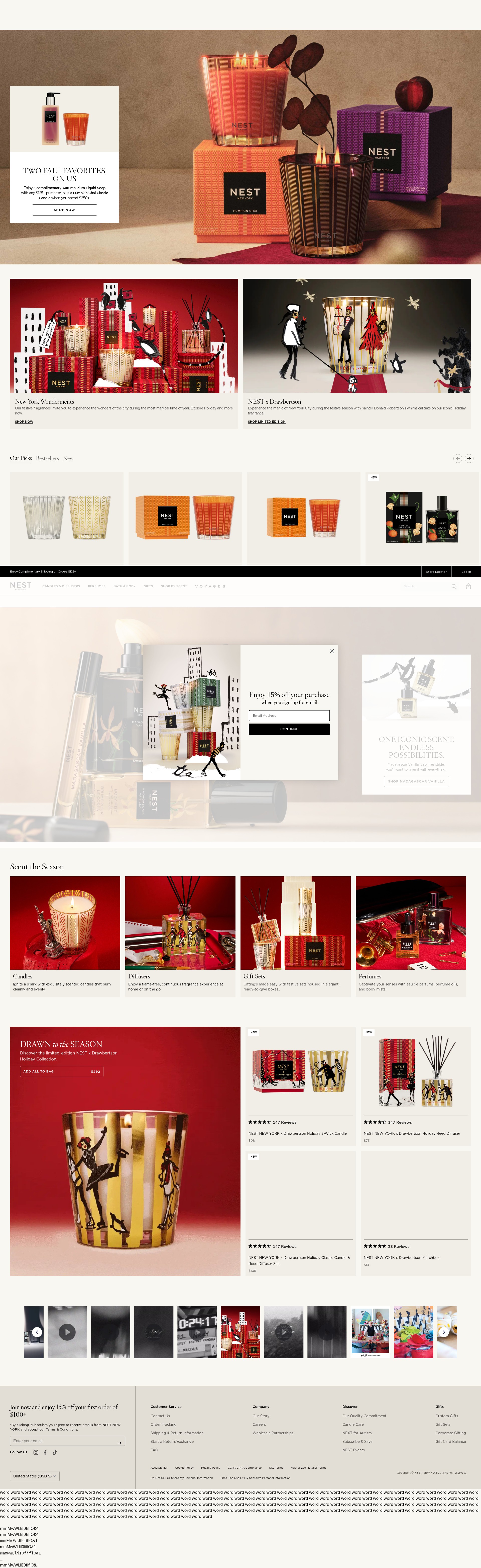 Screenshot of www.nestnewyork.com