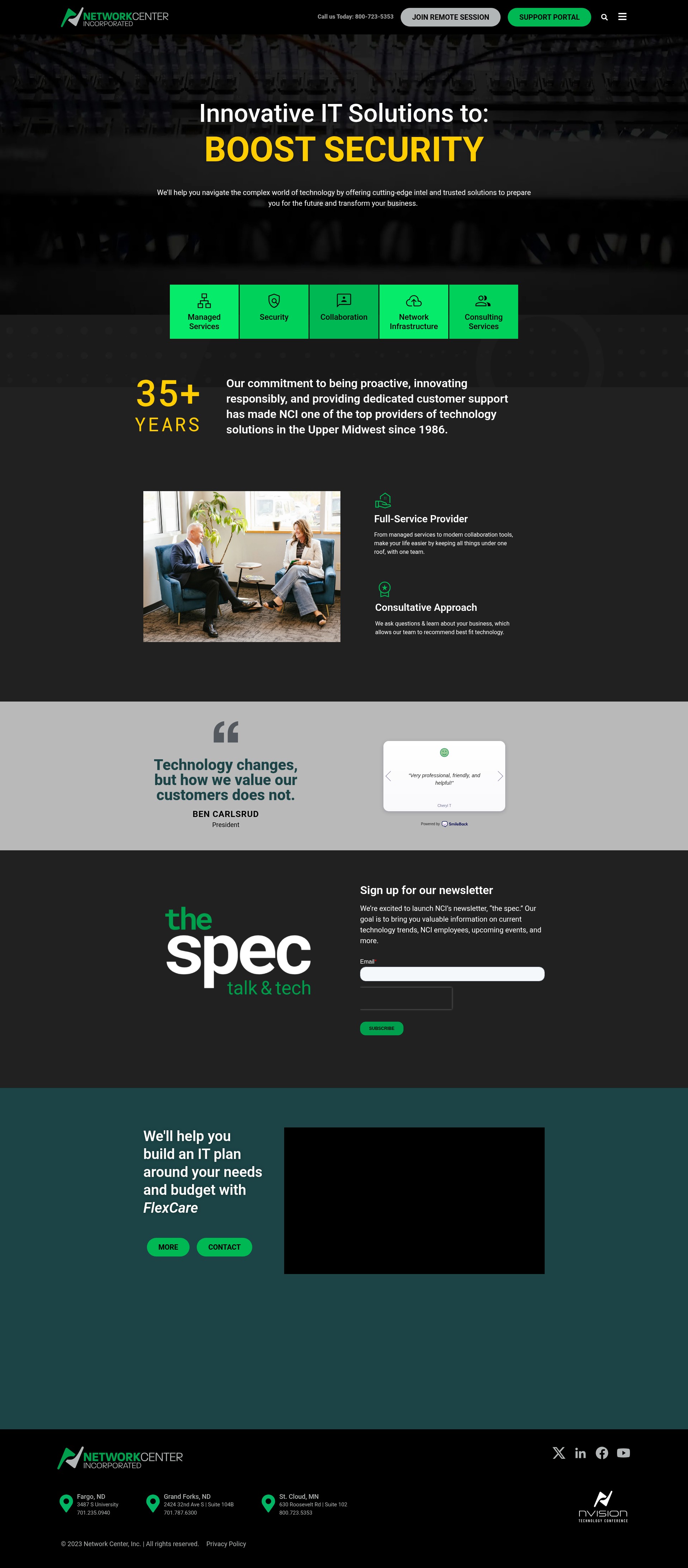 Screenshot of www.netcenter.net