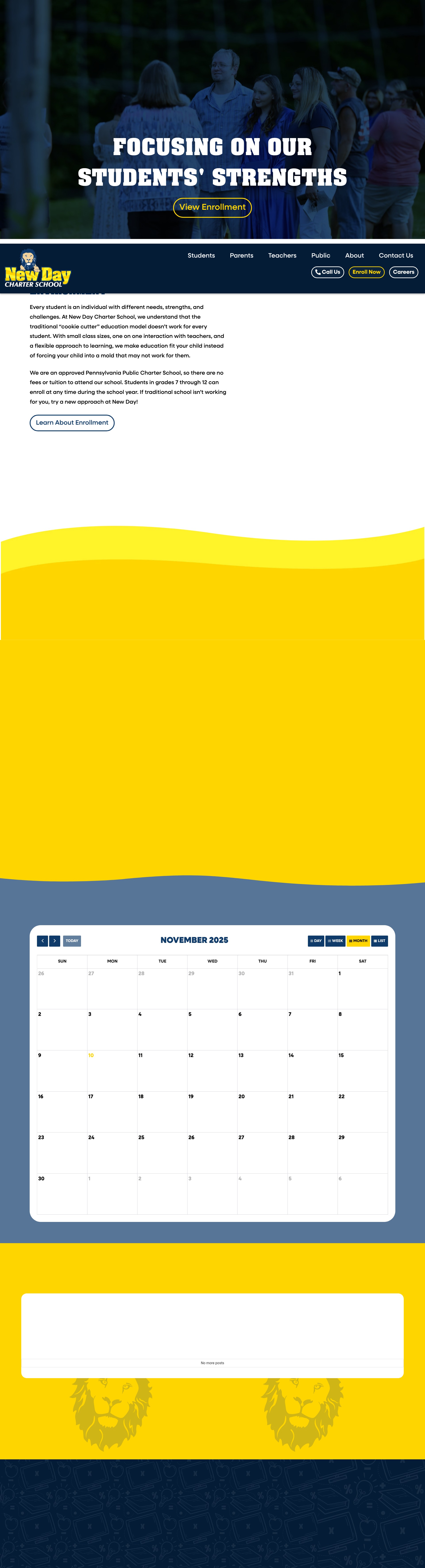 Screenshot of www.newdaycs.org