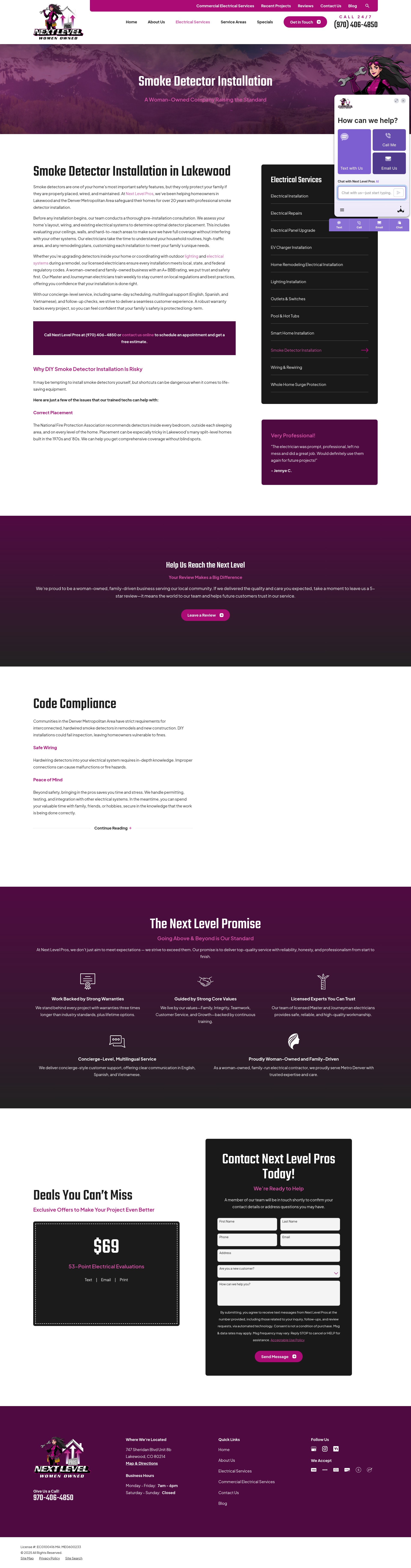 Screenshot of www.nextlevelpros.net