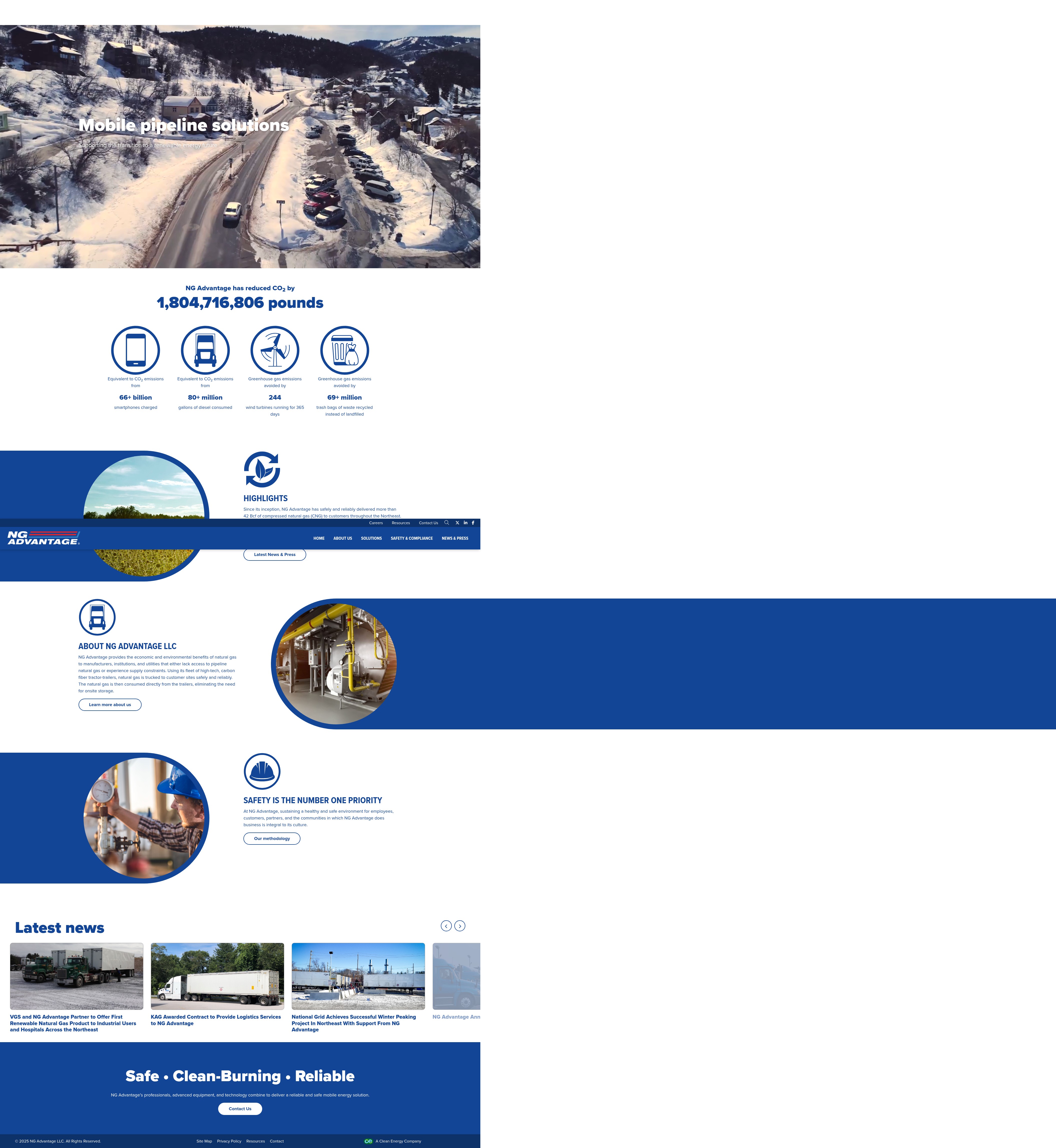Screenshot of www.ngadvantage.com