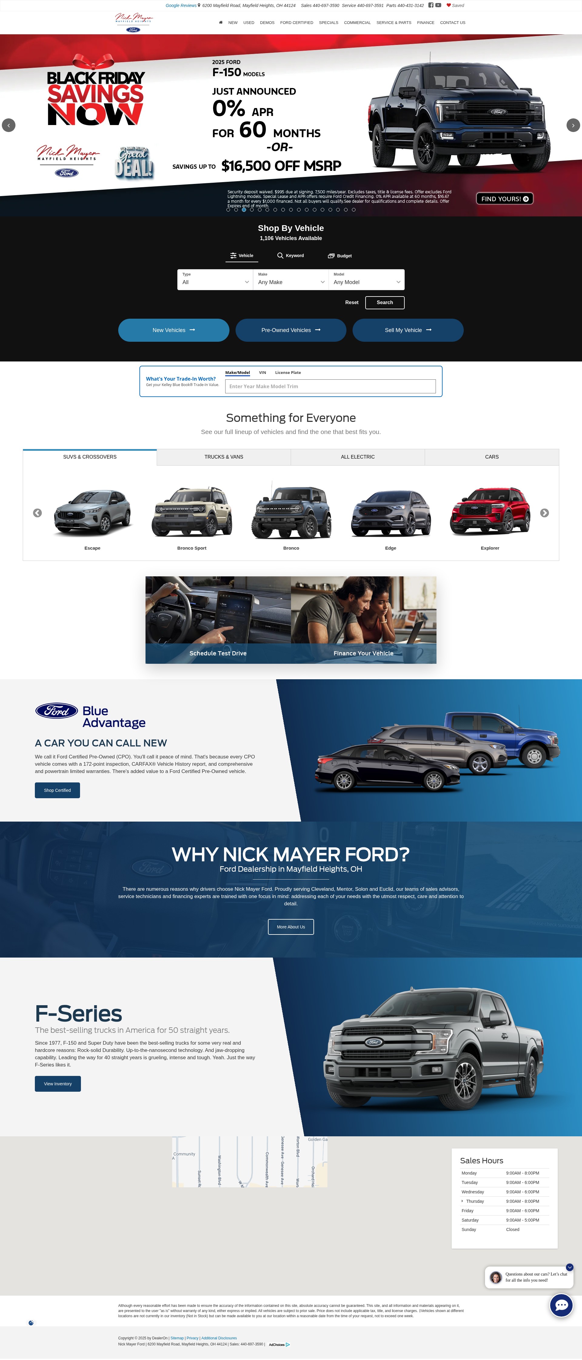 Screenshot of www.nickmayerford.com