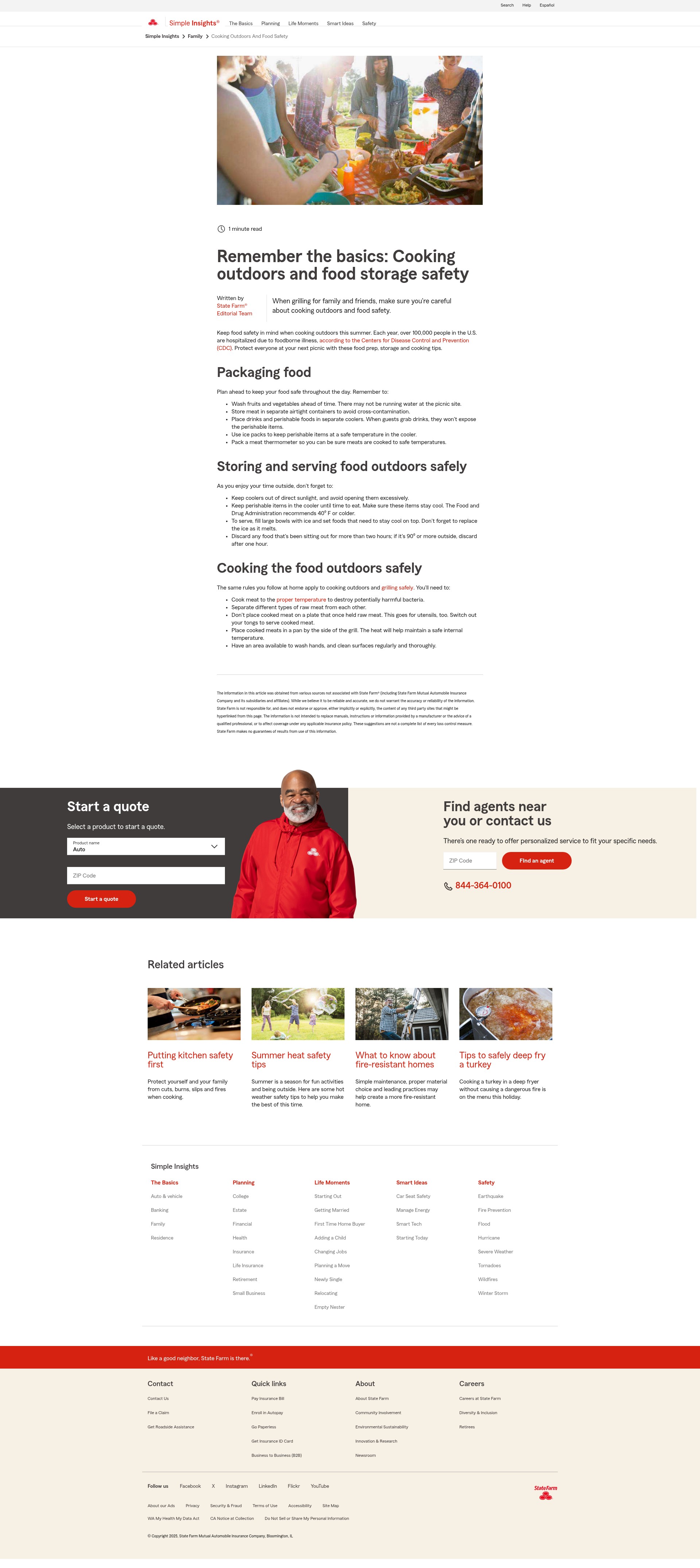 Screenshot of www.nickvinsurance.com