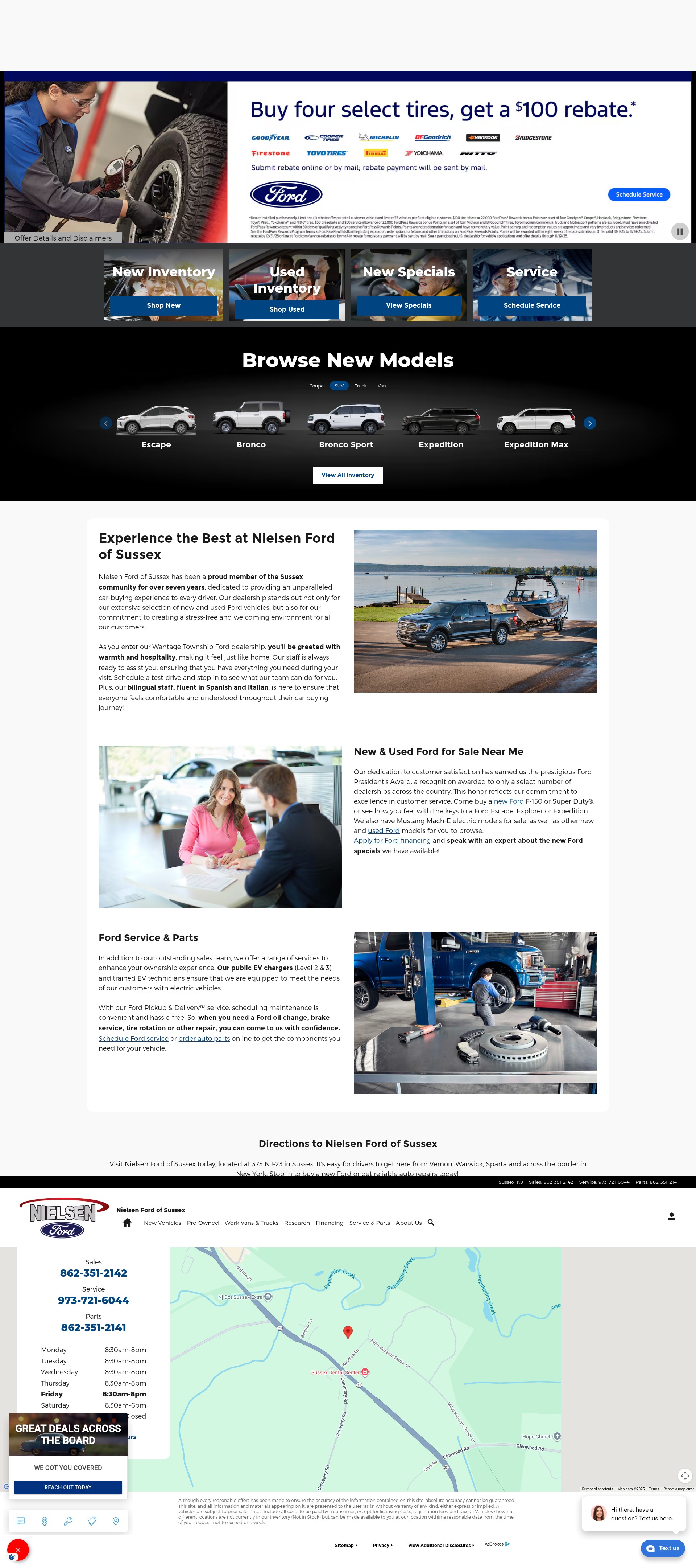 Screenshot of www.nielsenford.com