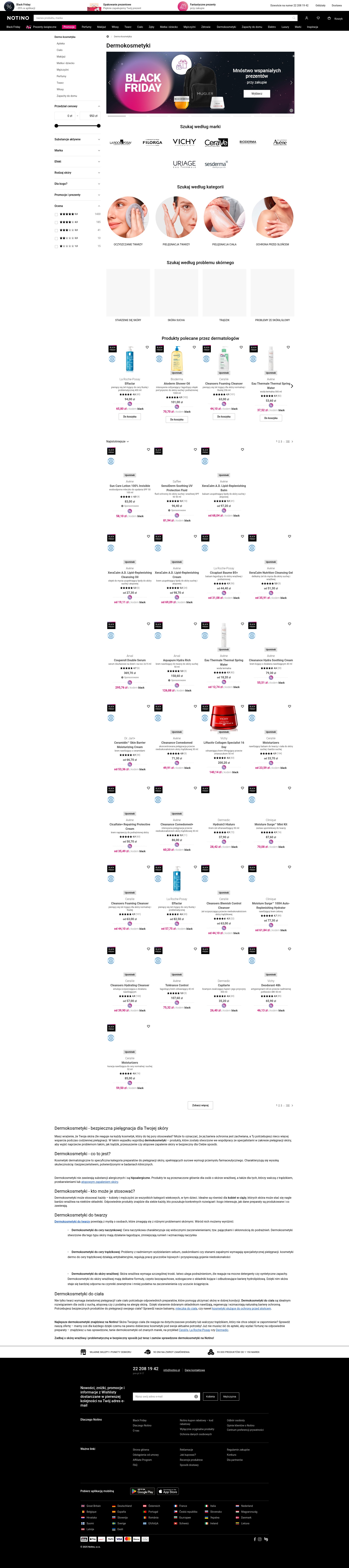 Screenshot of www.notino.pl