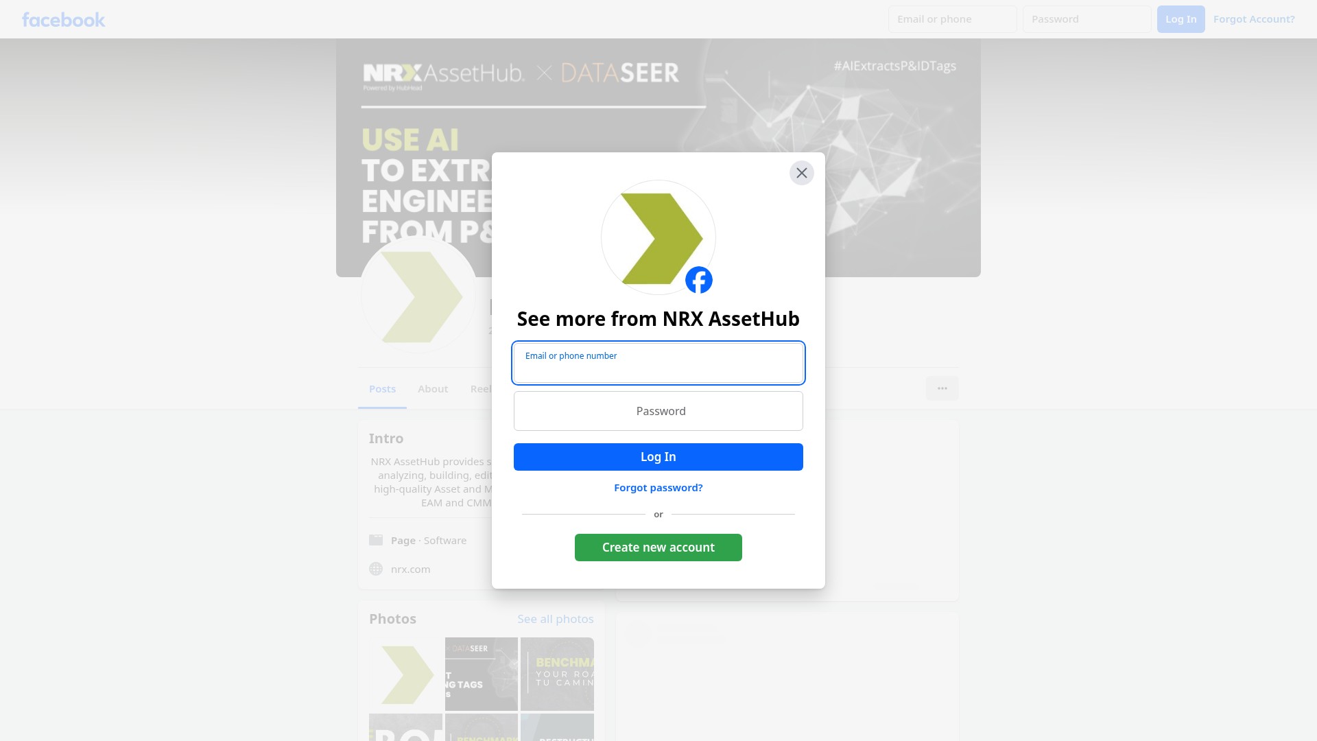 Screenshot of www.nrx.com