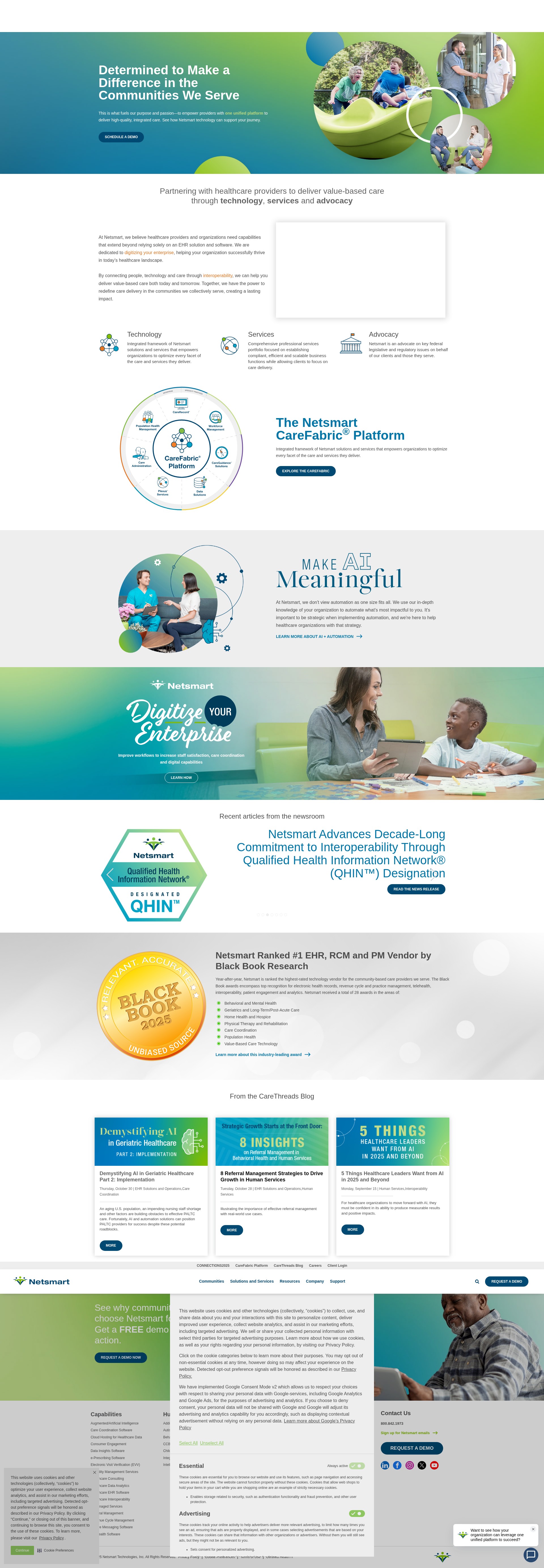 Screenshot of www.ntst.com